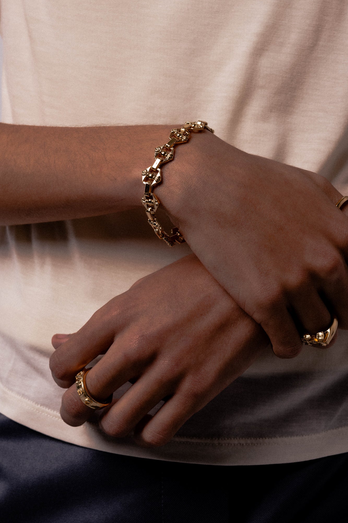 Condena Bracelet — Gold, handcrafted in Spain