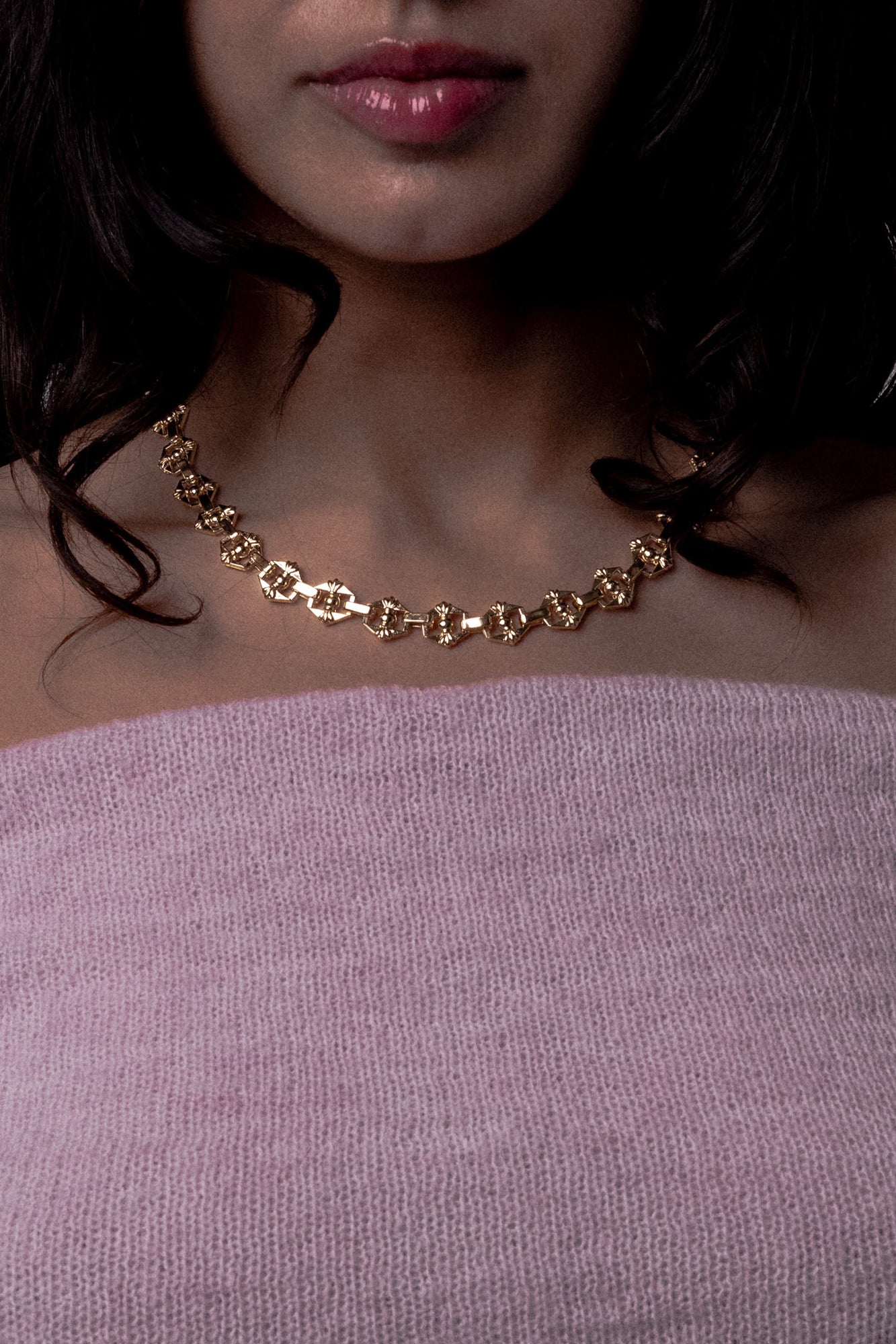 Condena Necklace — Gold, handcrafted in Spain