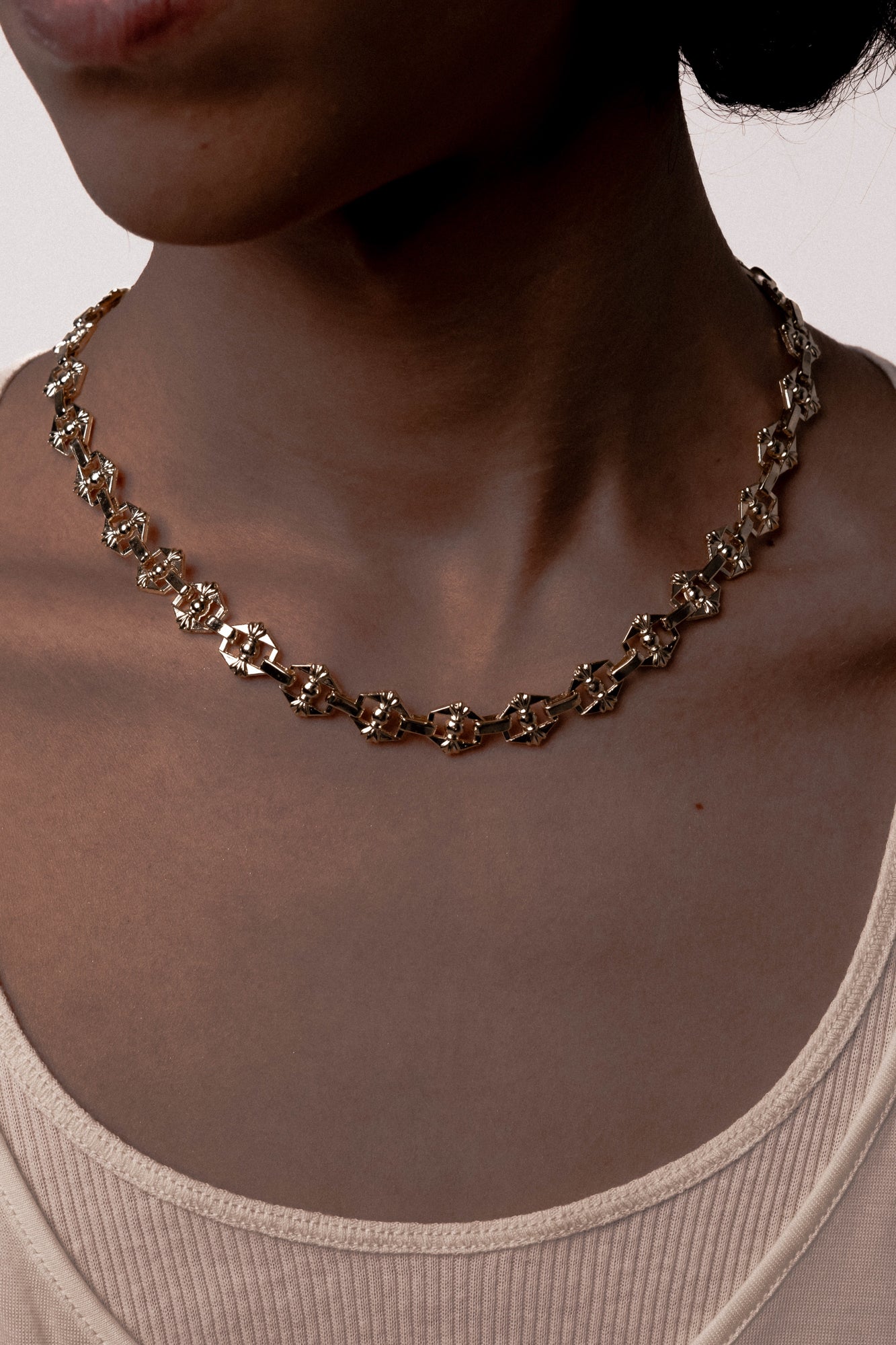Condena Necklace — Gold, handcrafted in Spain