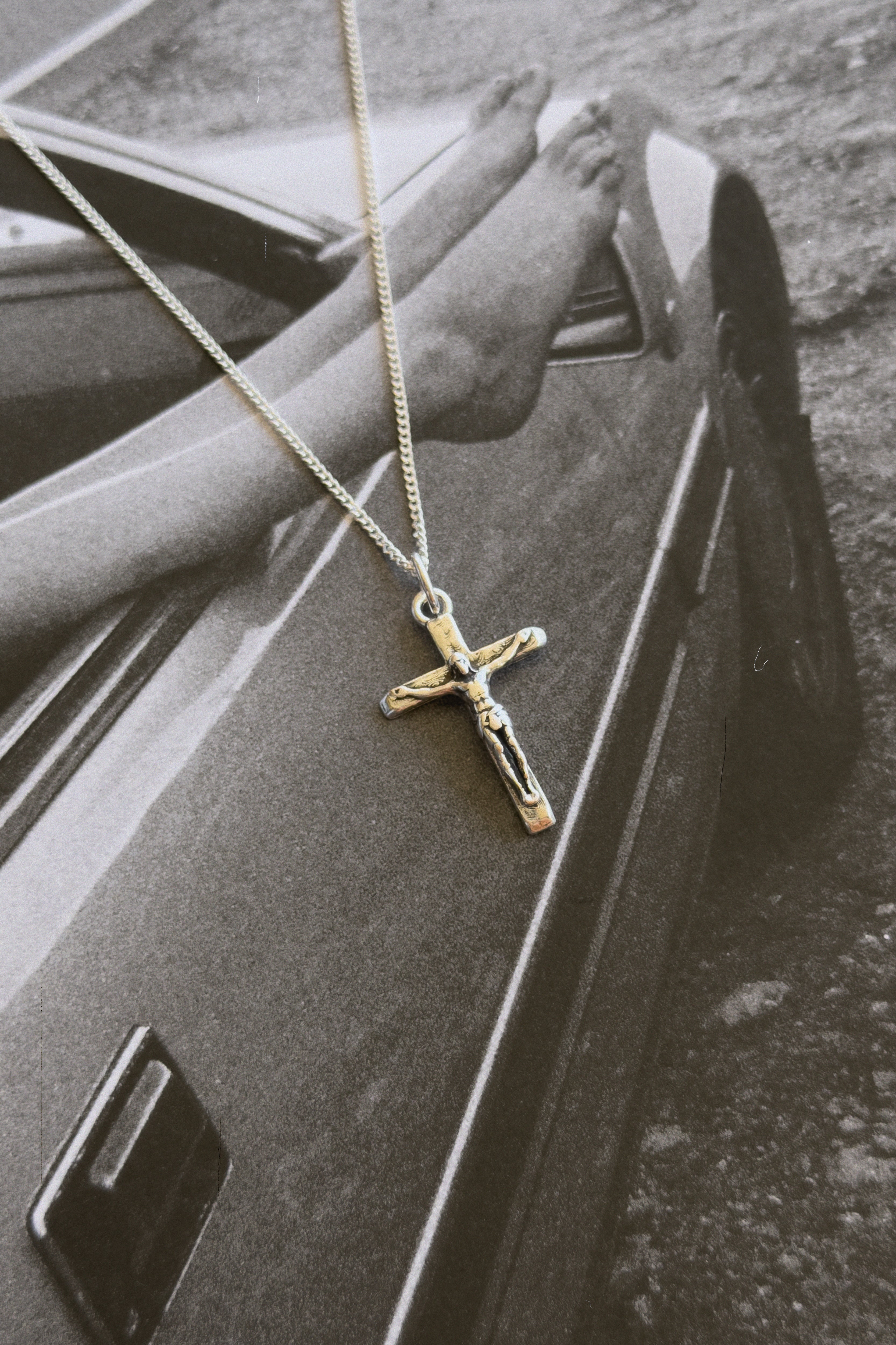 Cristo Necklace — Silver, handcrafted in Spain