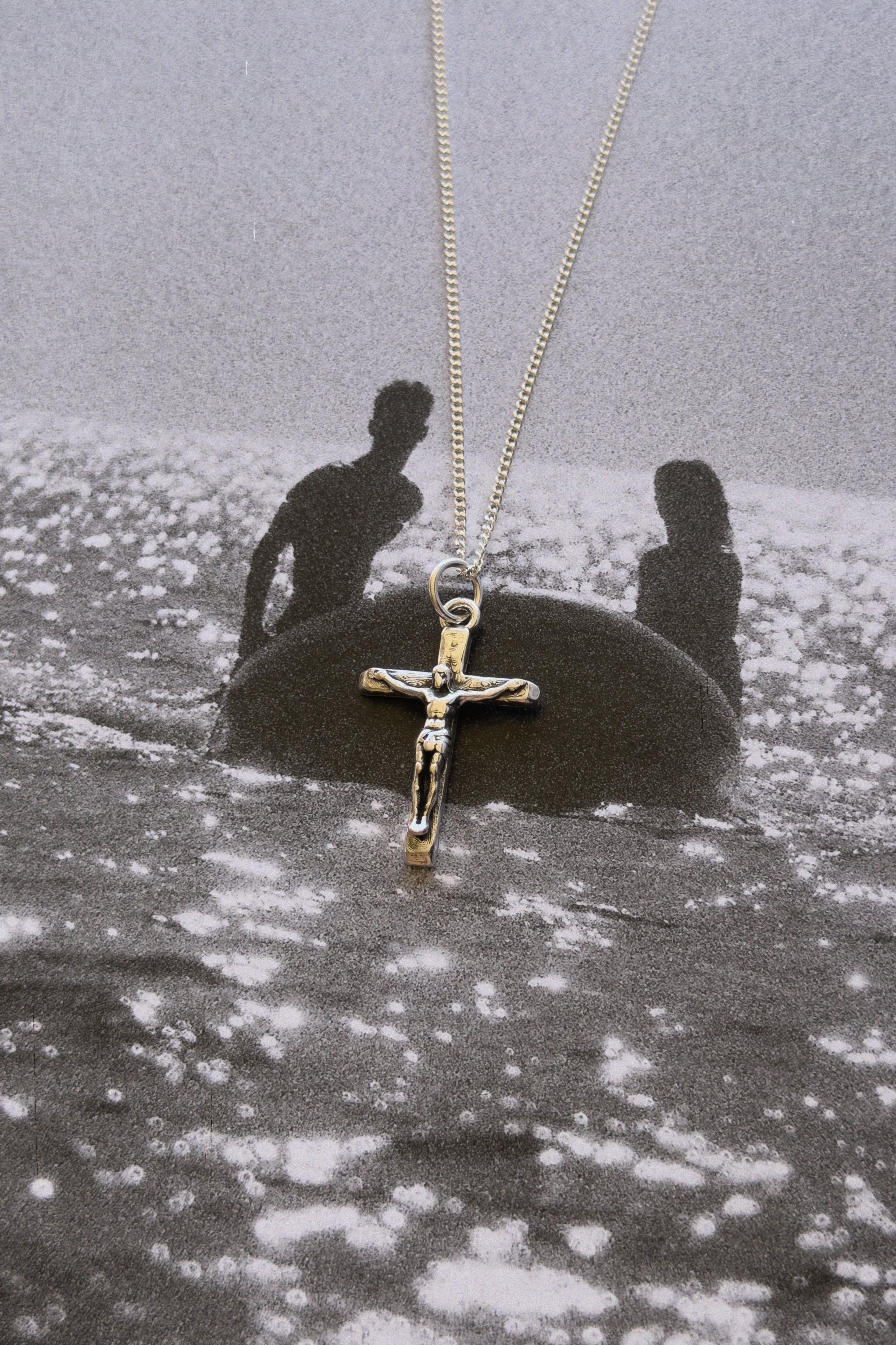 Cristo Necklace — Silver, handcrafted in Spain