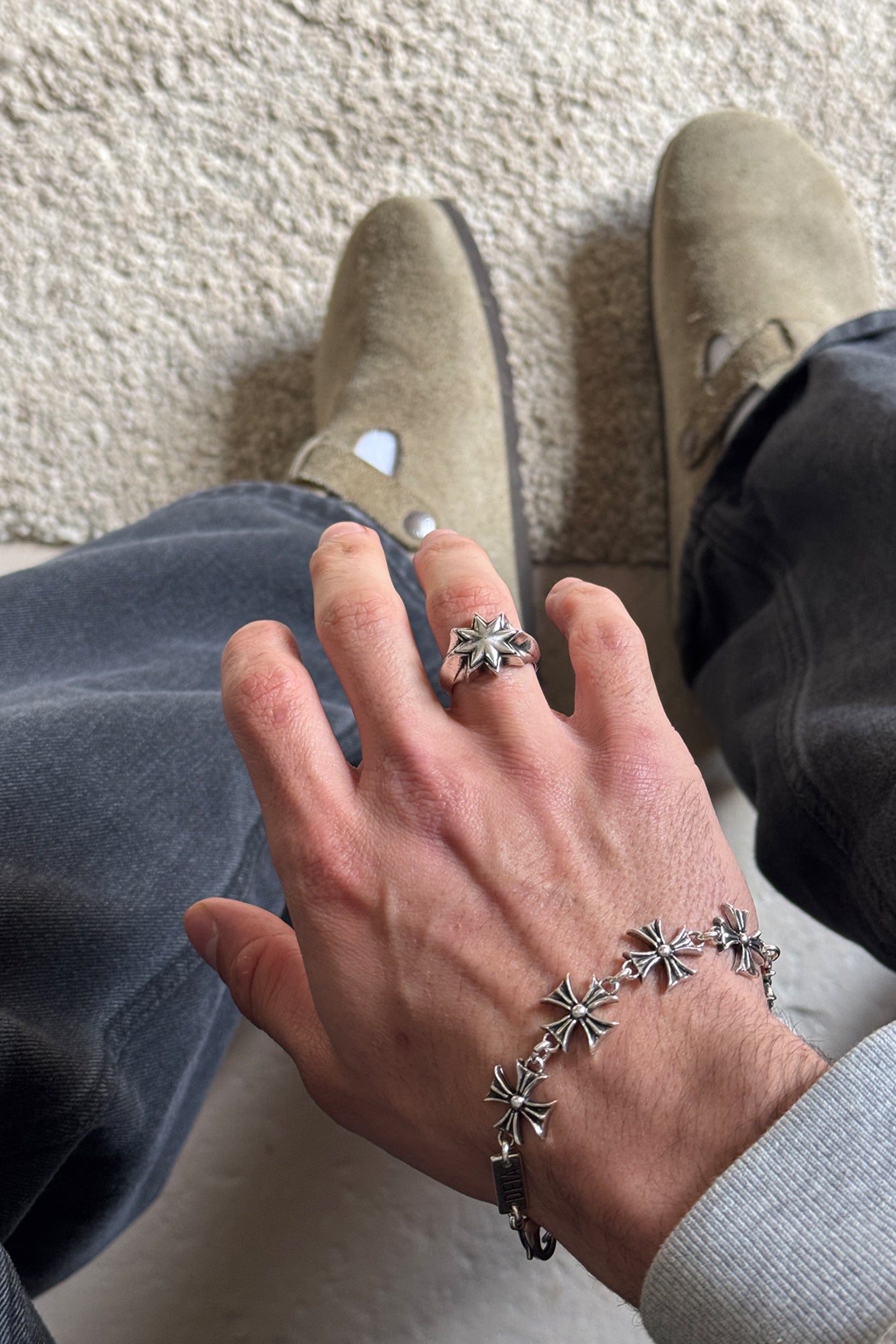 Eterno Bracelet — Silver, handcrafted in Spain