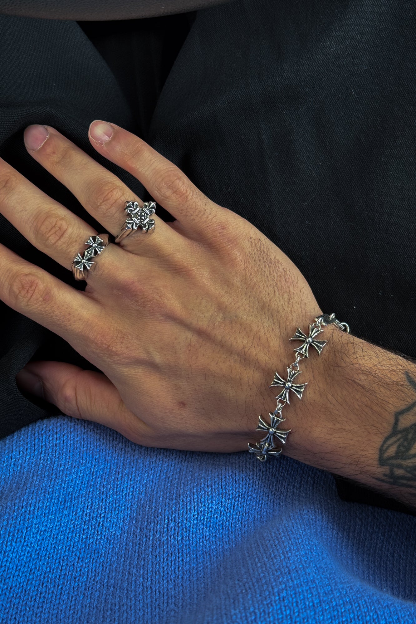 Eterno Bracelet — Silver, handcrafted in Spain