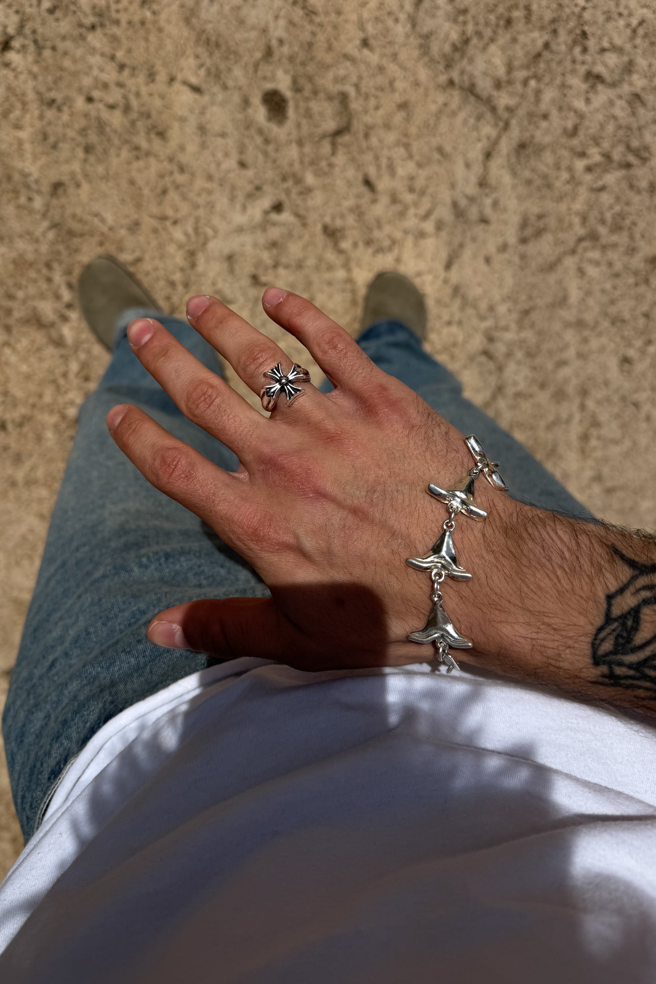 Eterno Ring — Silver, handcrafted in Spain