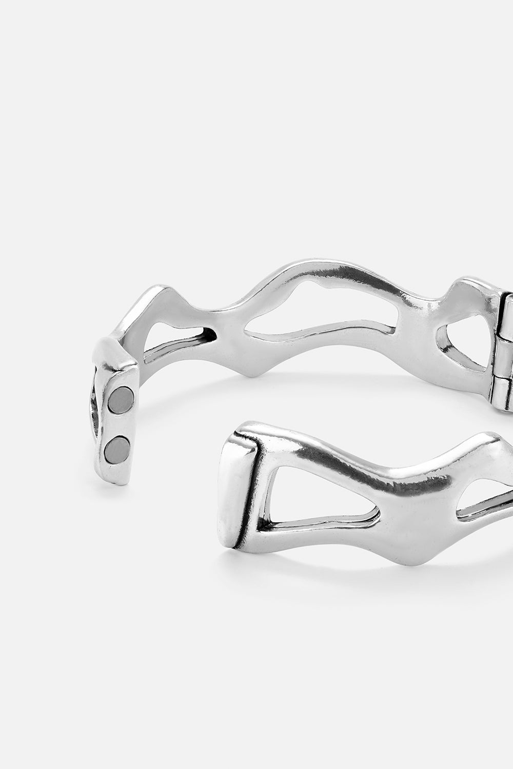 Lava Bracelet — Silver, handcrafted in Spain