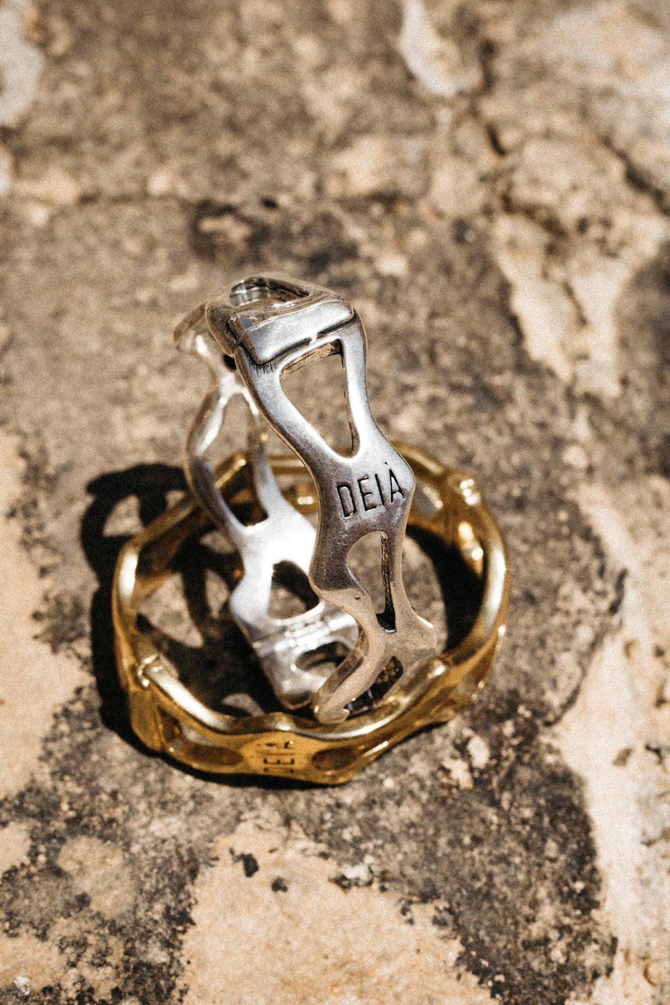 Lava Bracelet — Silver, handcrafted in Spain