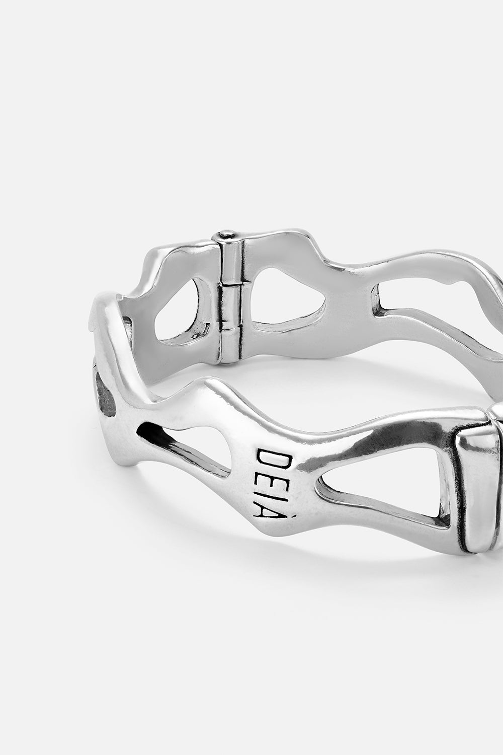 Lava Bracelet — Silver, handcrafted in Spain