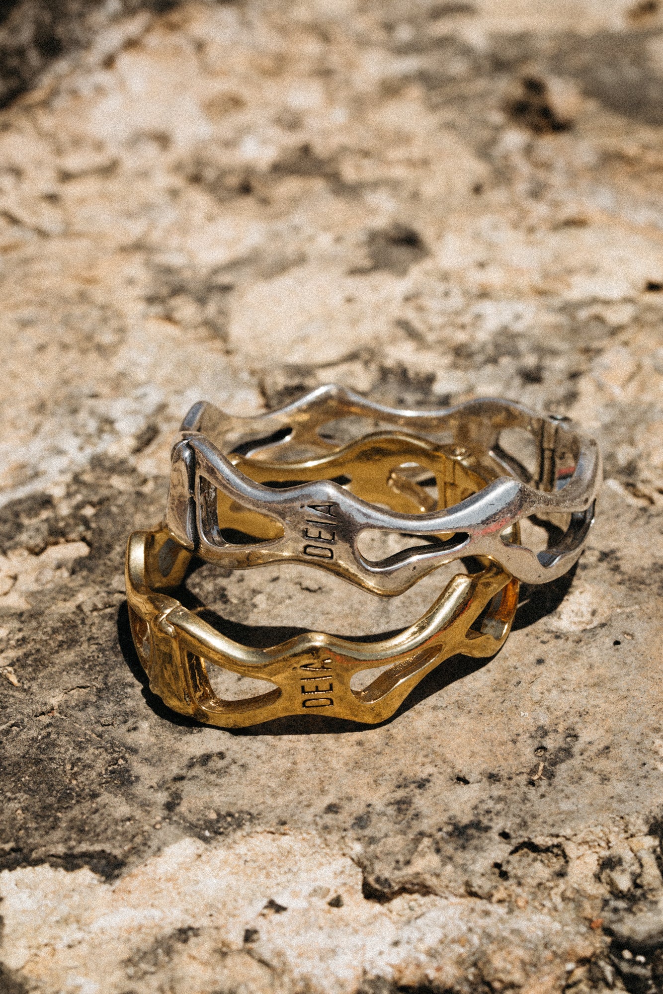 Lava Bracelet — Silver, handcrafted in Spain