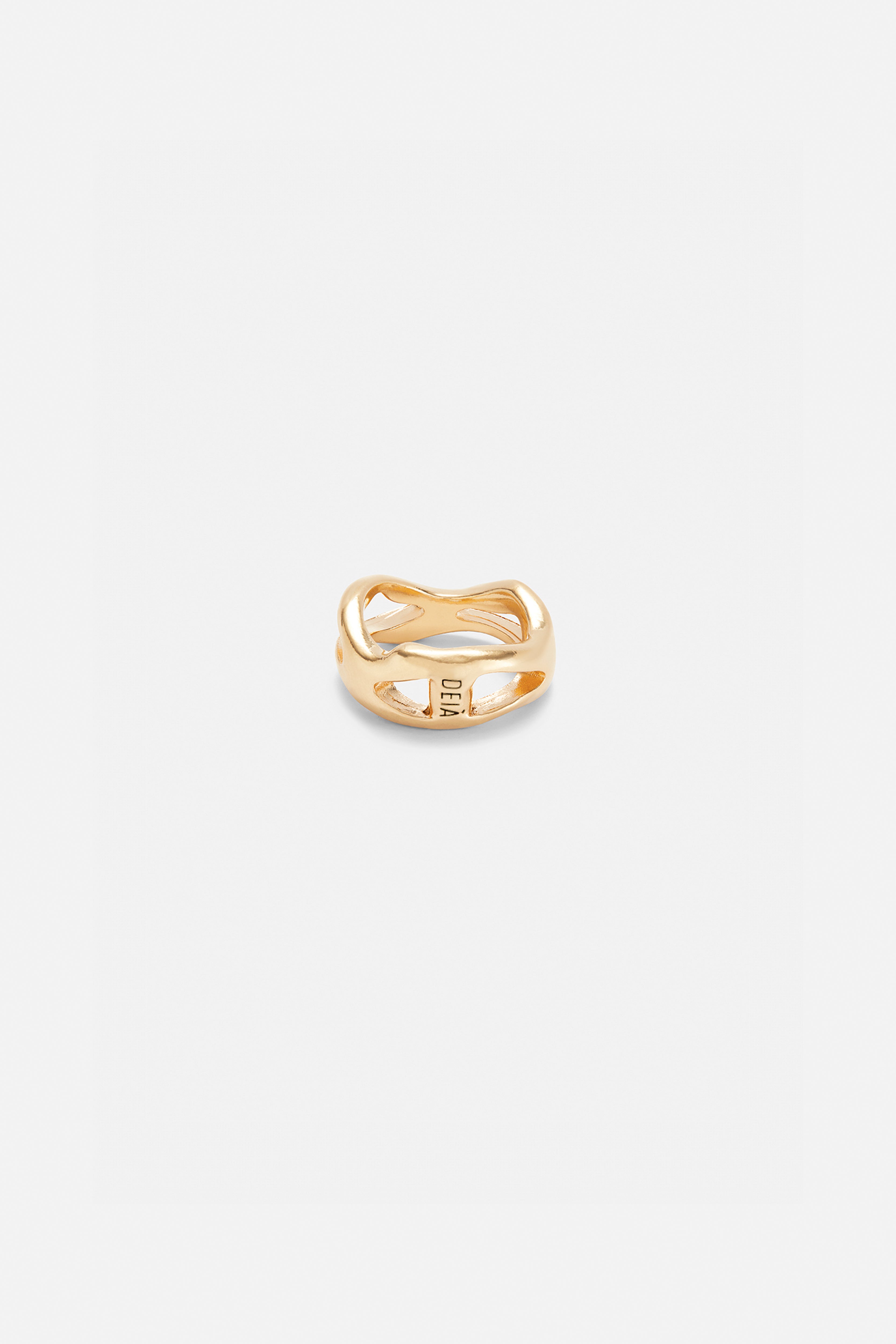 Lava Ring — Gold, handcrafted in Spain
