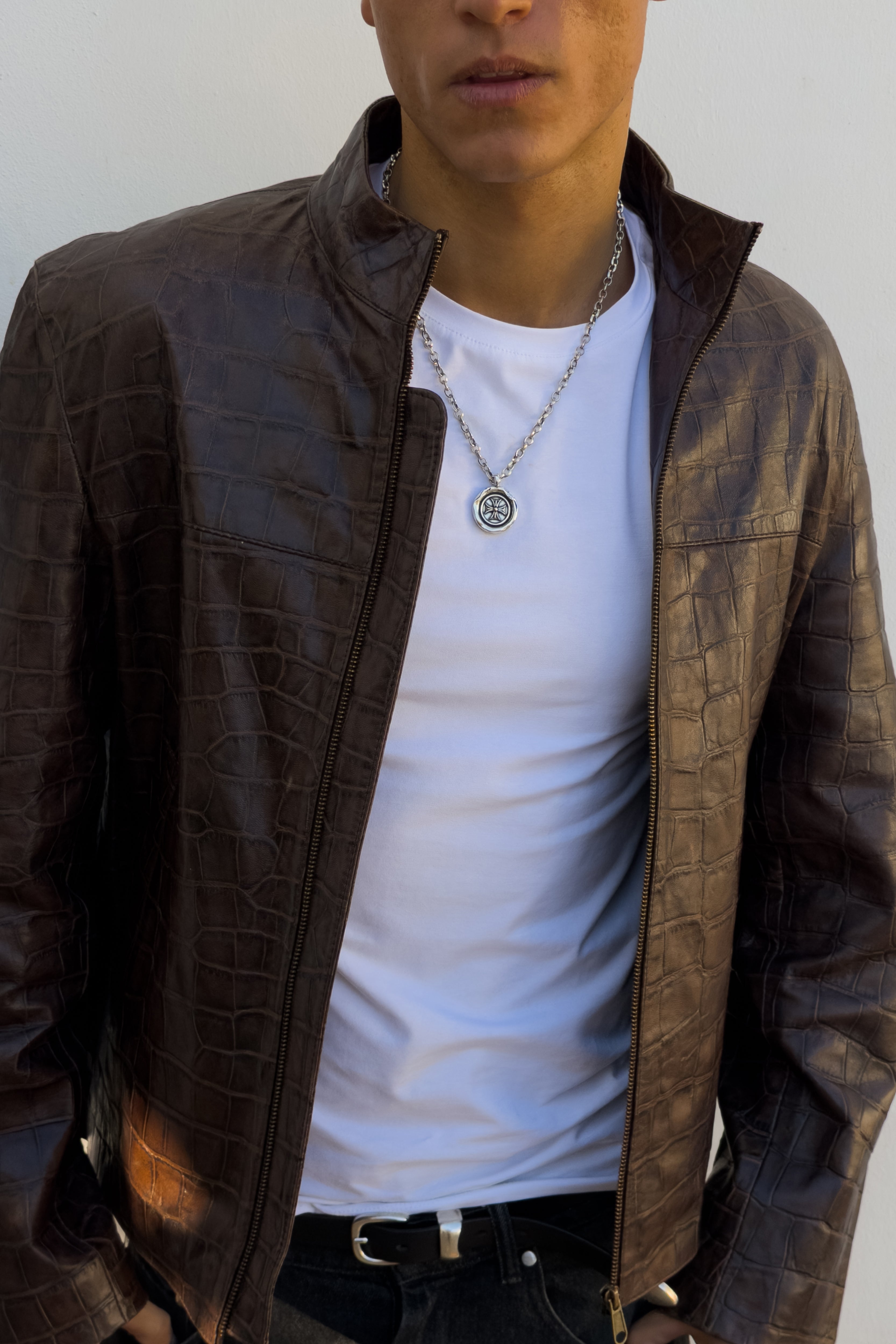 Legado Necklace — Silver, handcrafted in Spain