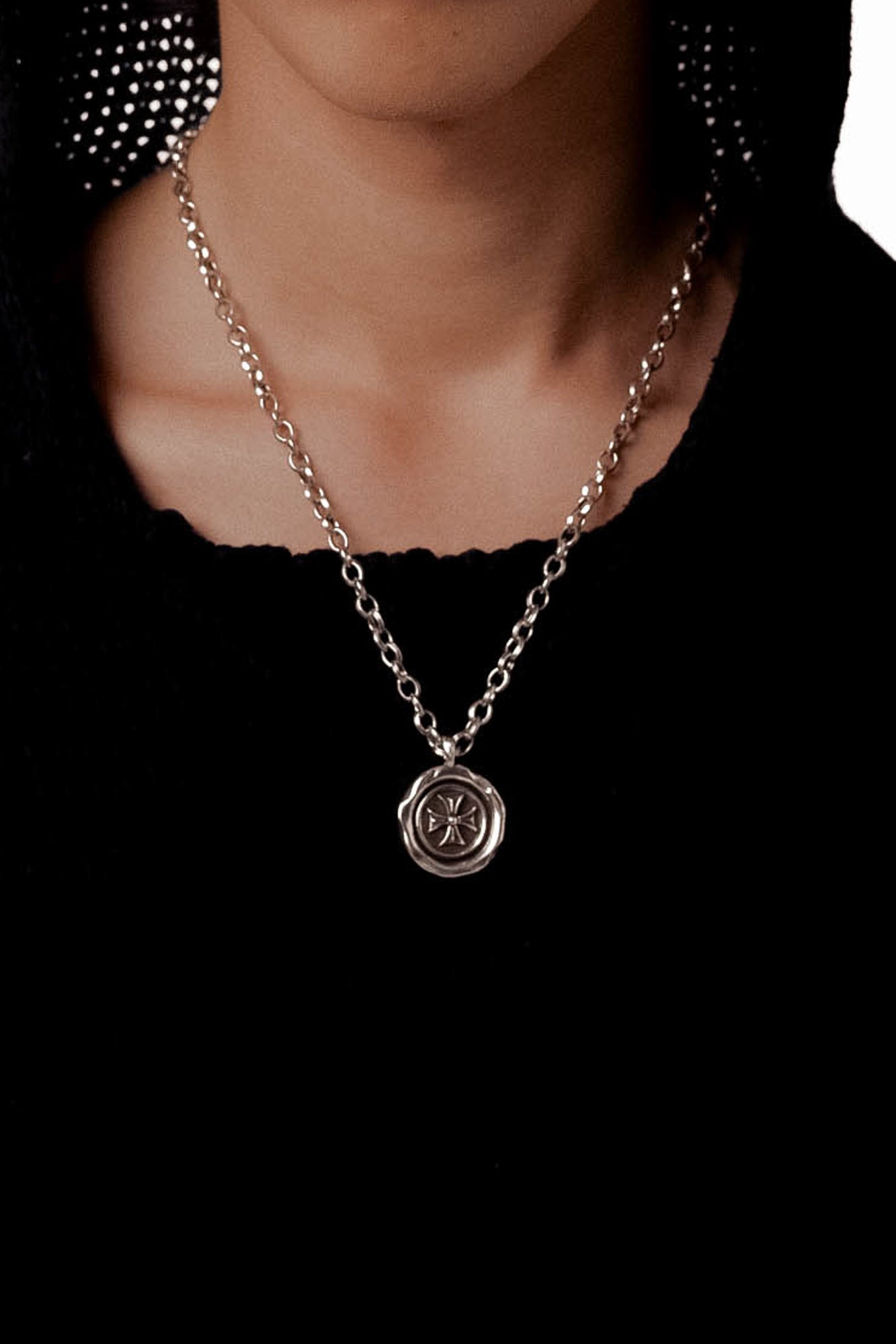 Legado Necklace — Silver, handcrafted in Spain