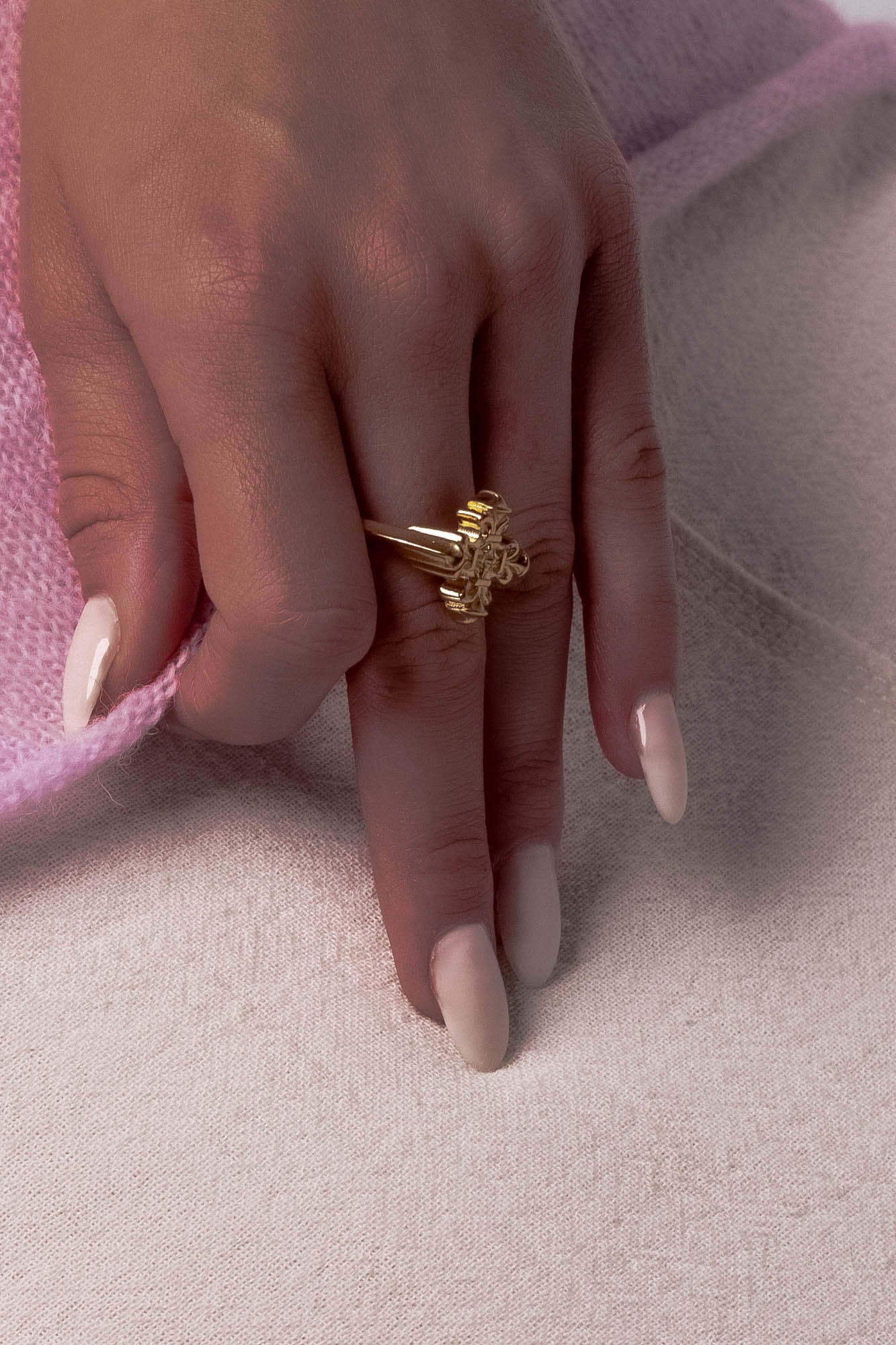 Pecado Ring — Gold, handcrafted in Spain