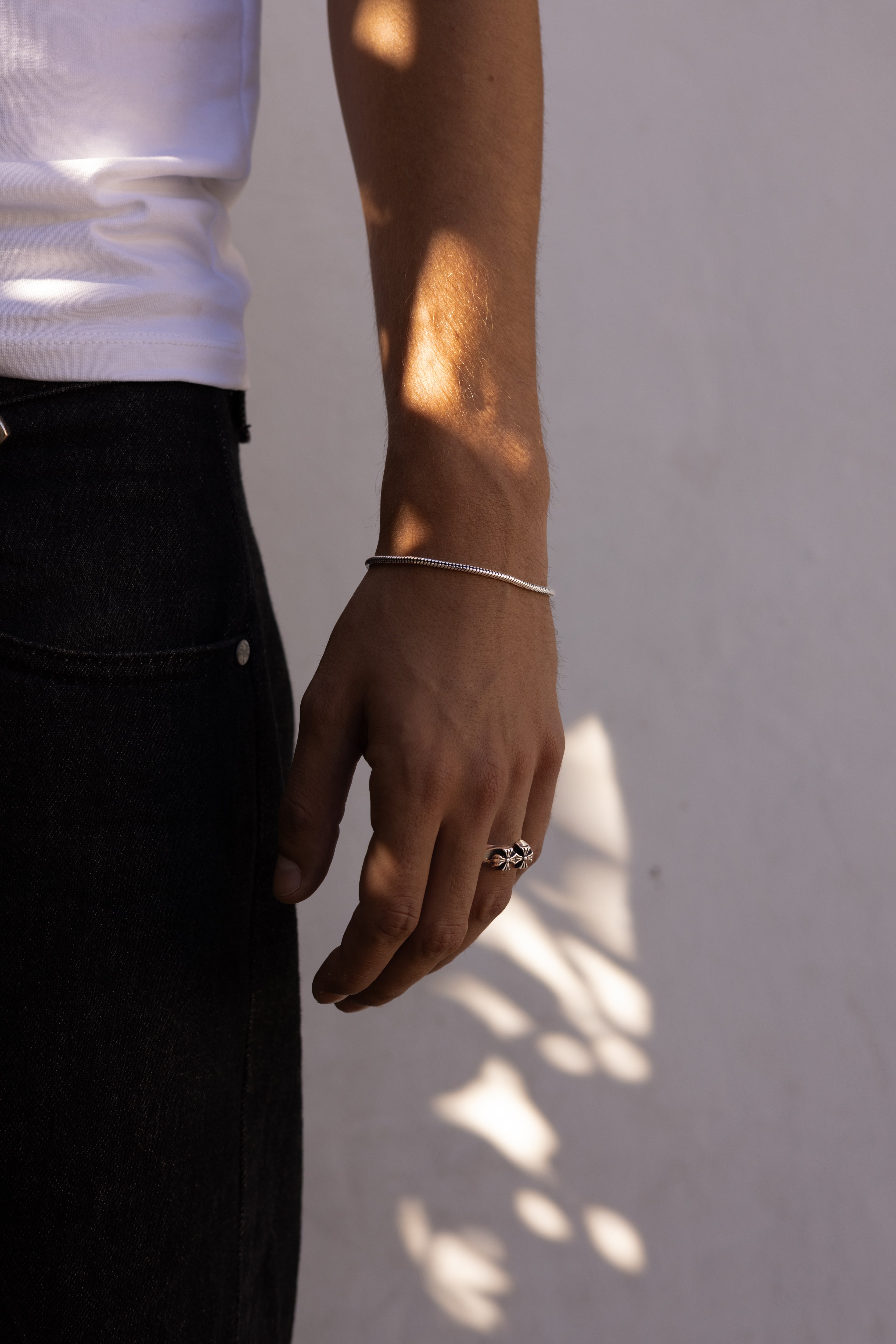 Sense Bracelet — Silver, handcrafted in Spain