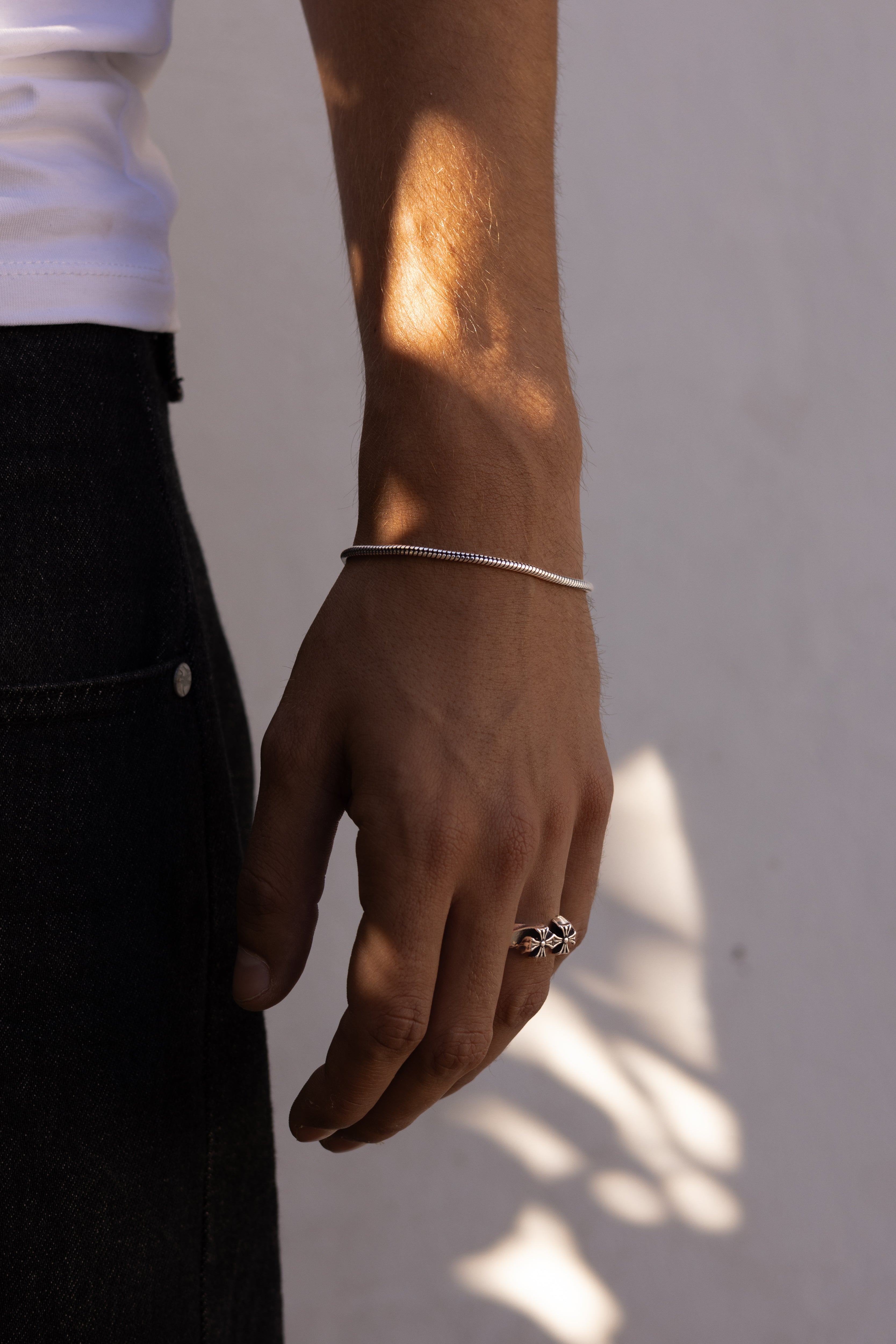 Sense Bracelet — Silver, handcrafted in Spain