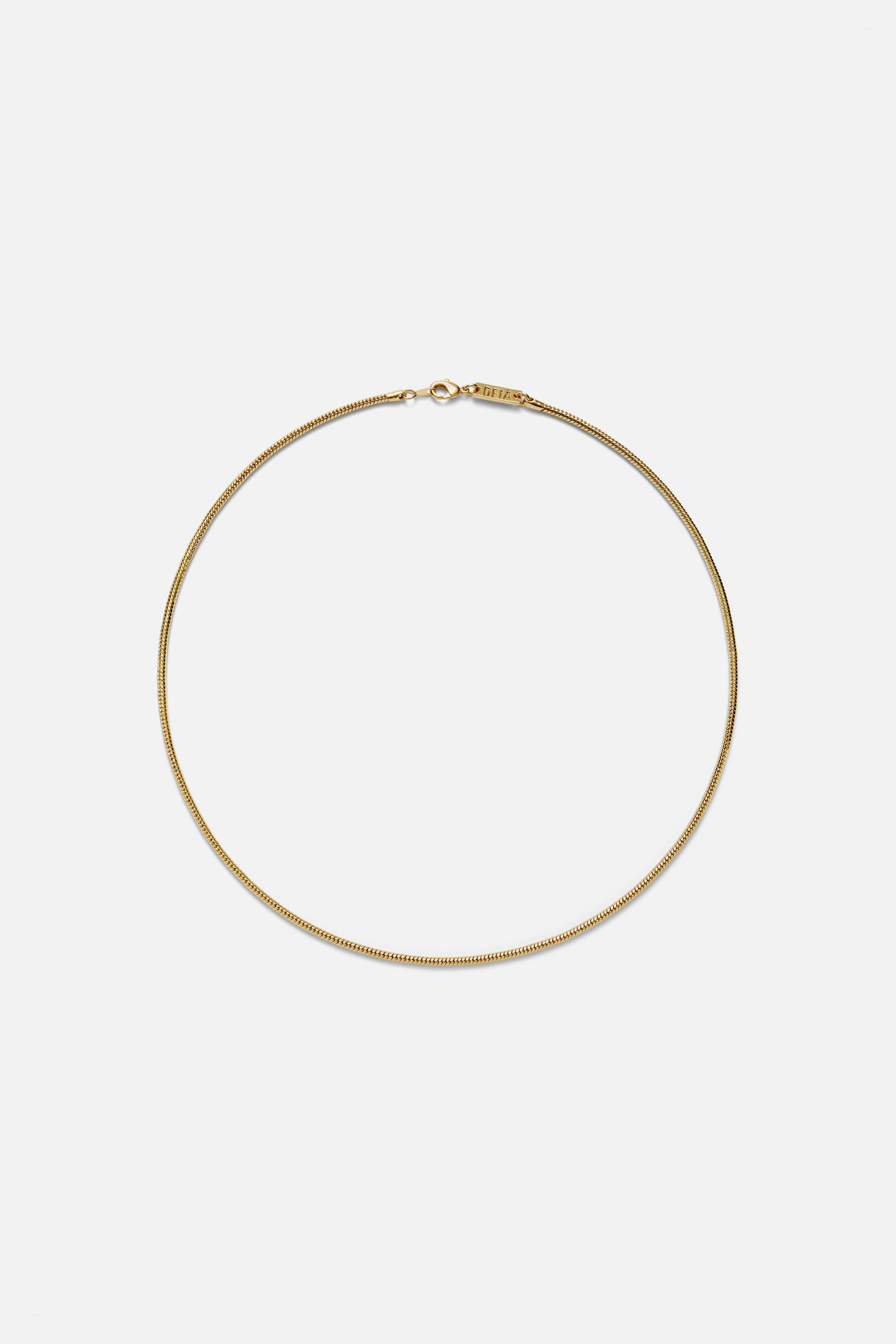 Sense Necklace — Gold, handcrafted in Spain