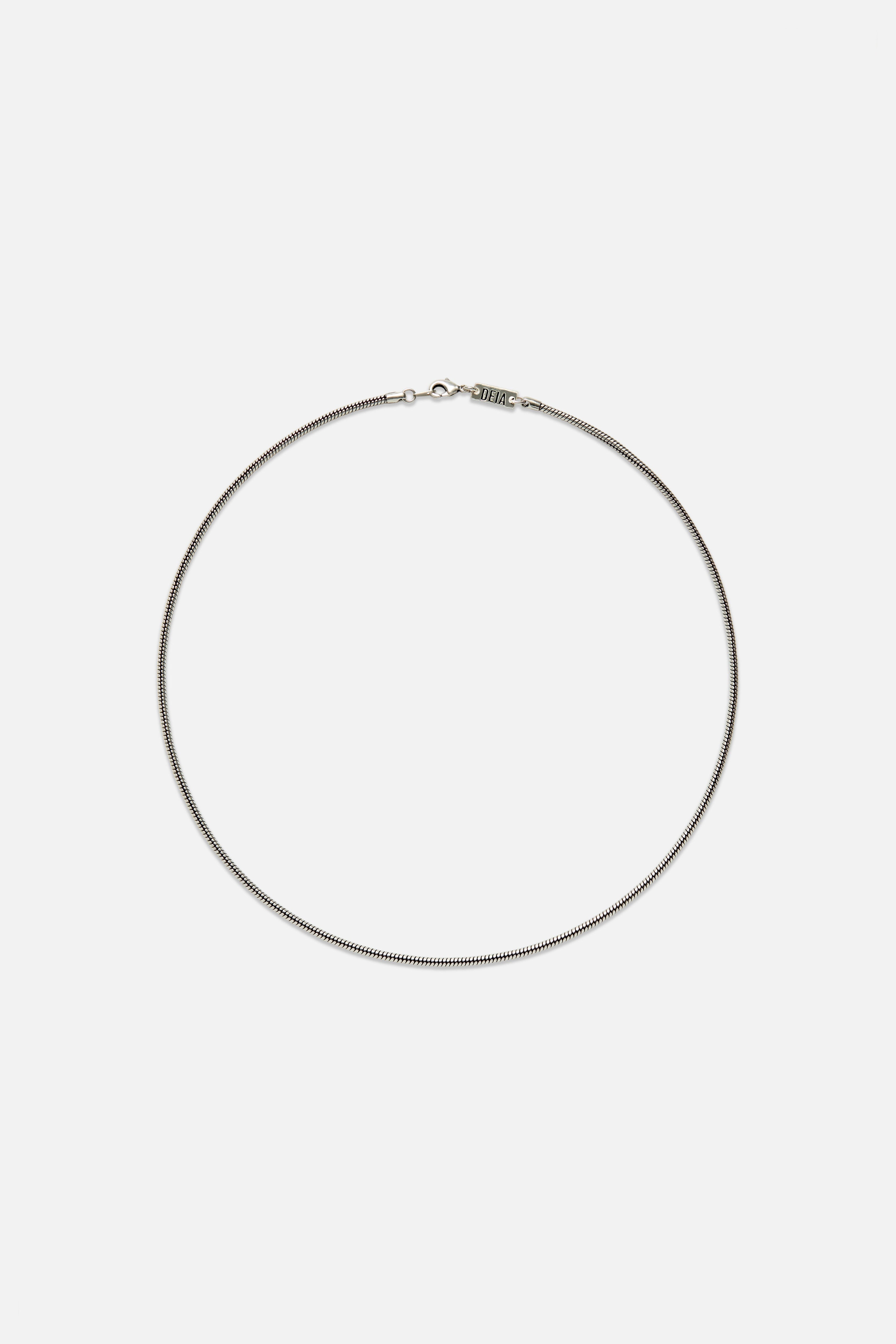 Sense Necklace — Silver, handcrafted in Spain