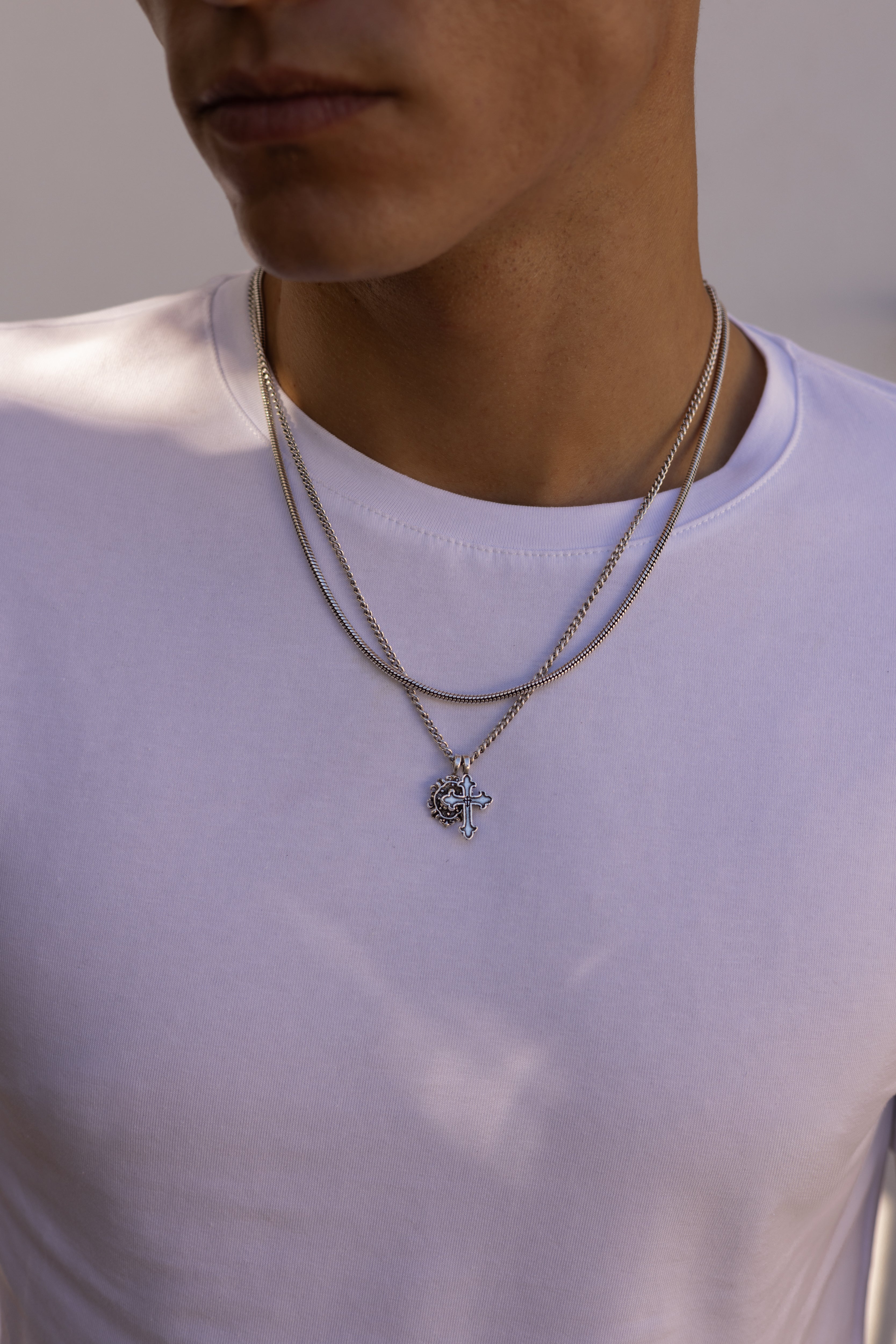 Sense Necklace — Silver, handcrafted in Spain