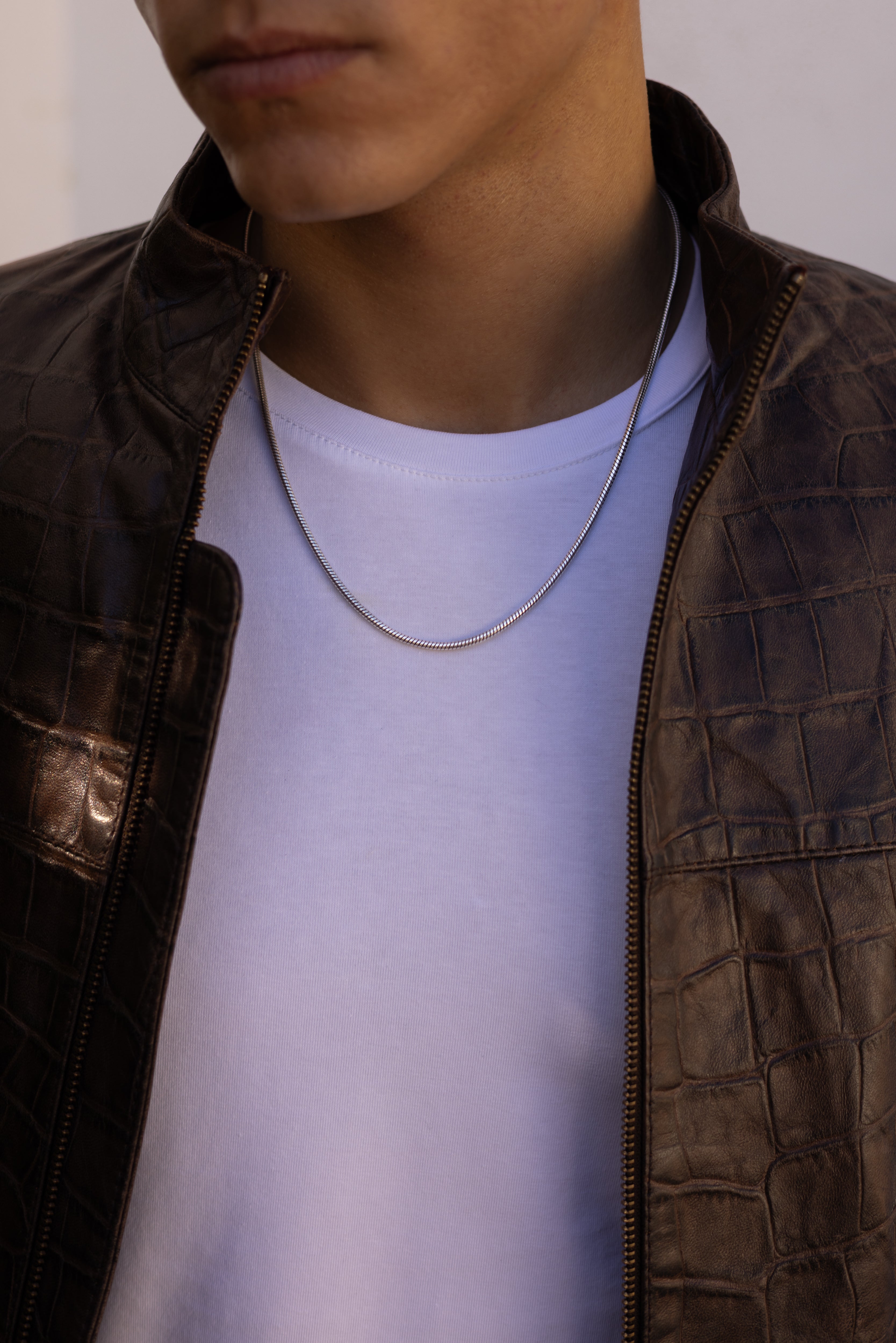 Sense Necklace — Silver, handcrafted in Spain