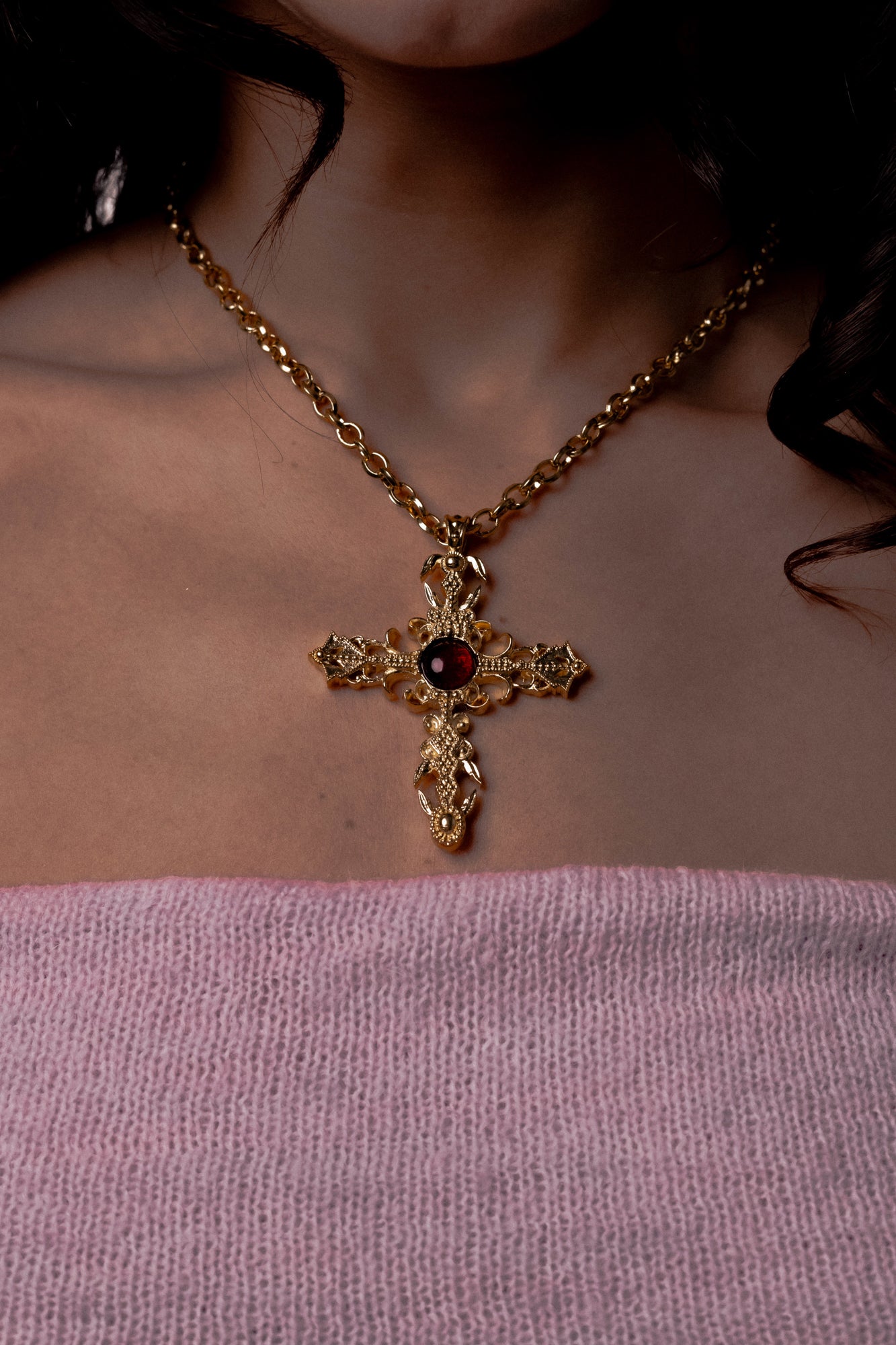 Sorrento Necklace — Gold, handcrafted in Spain