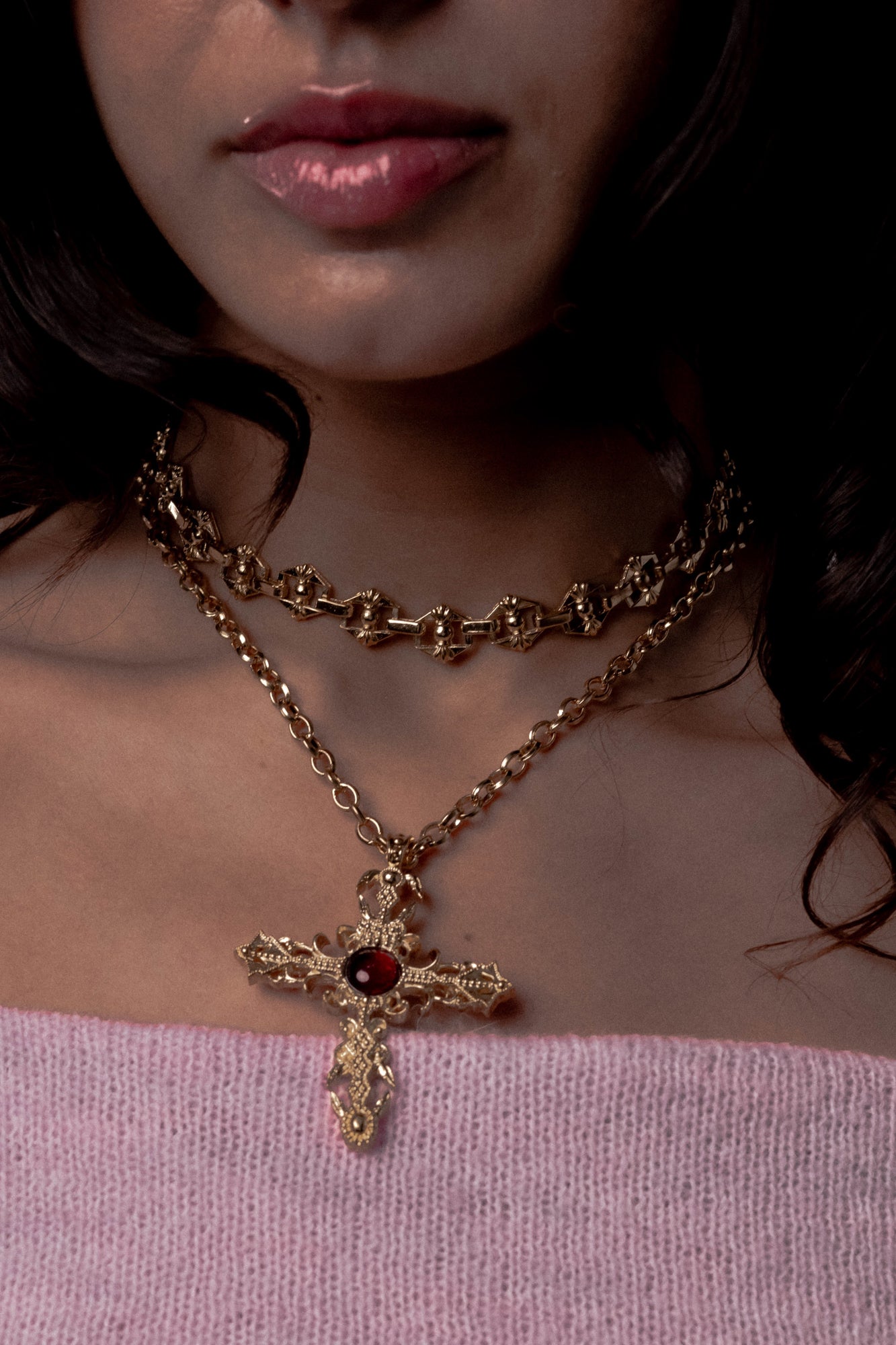 Sorrento Necklace — Gold, handcrafted in Spain