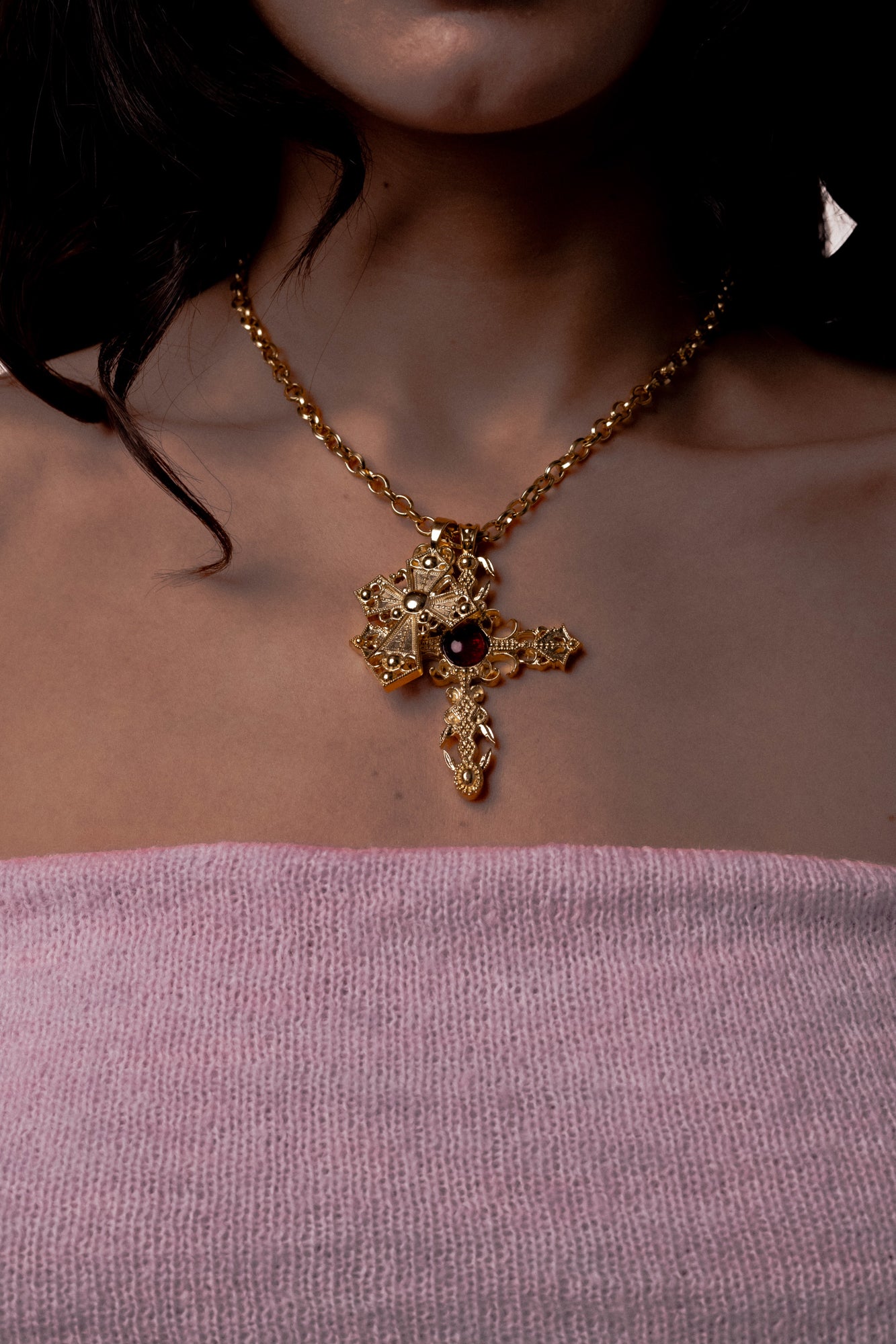 Sorrento Necklace — Gold, handcrafted in Spain