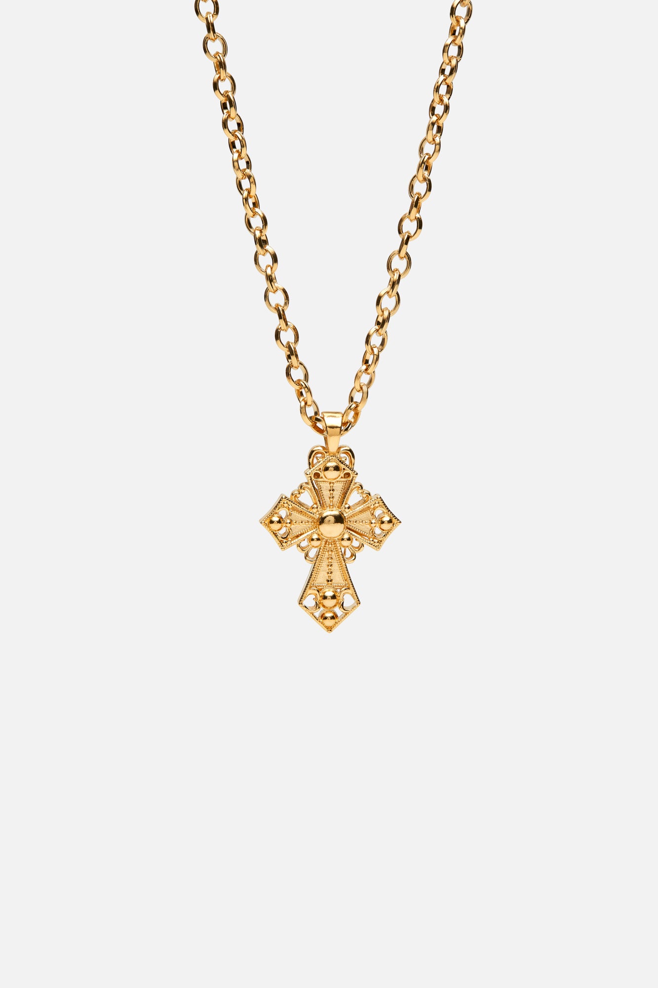 Veleno Necklace — Gold, handcrafted in Spain