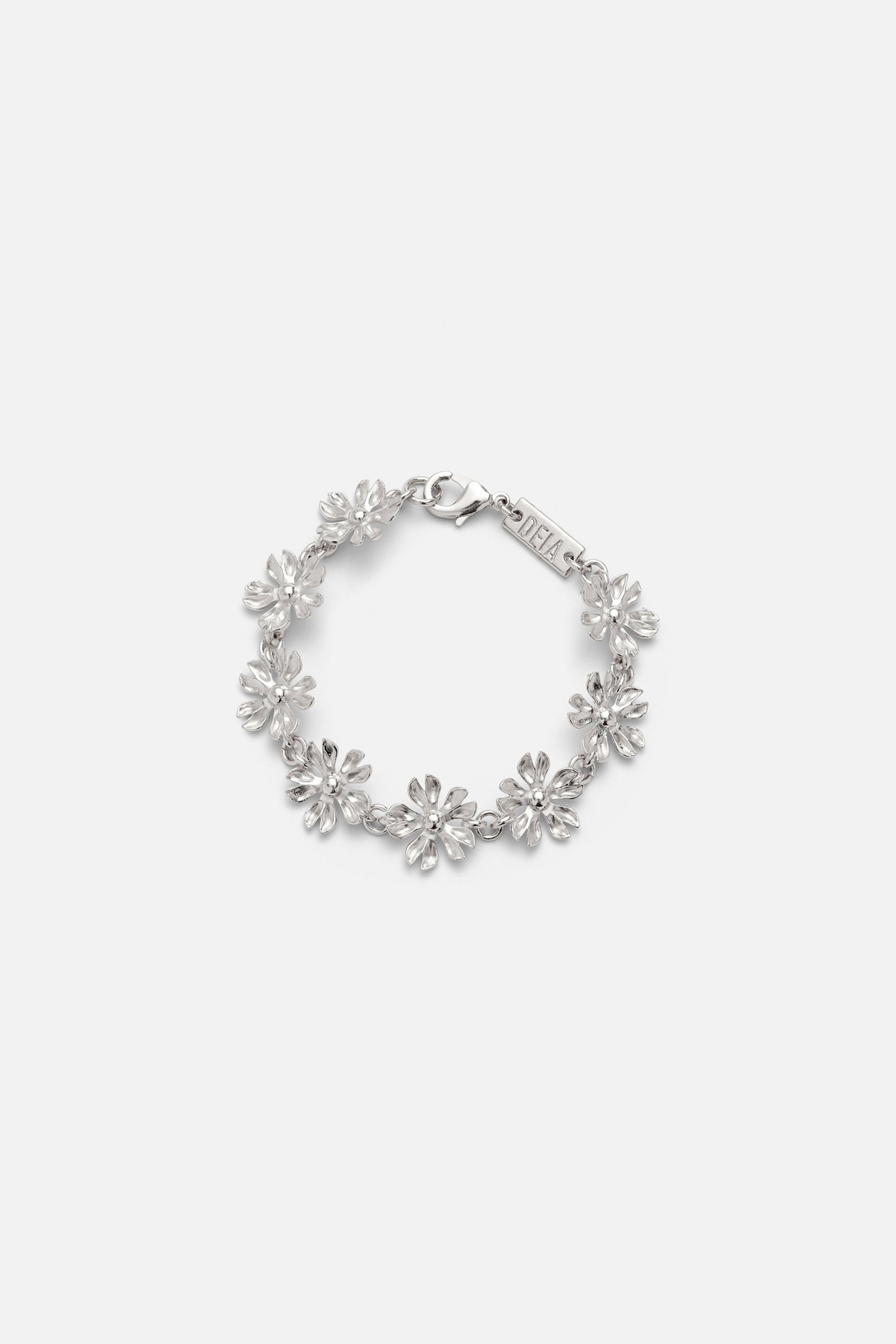 Les Fleurs Bracelet — Silver, handcrafted in Spain