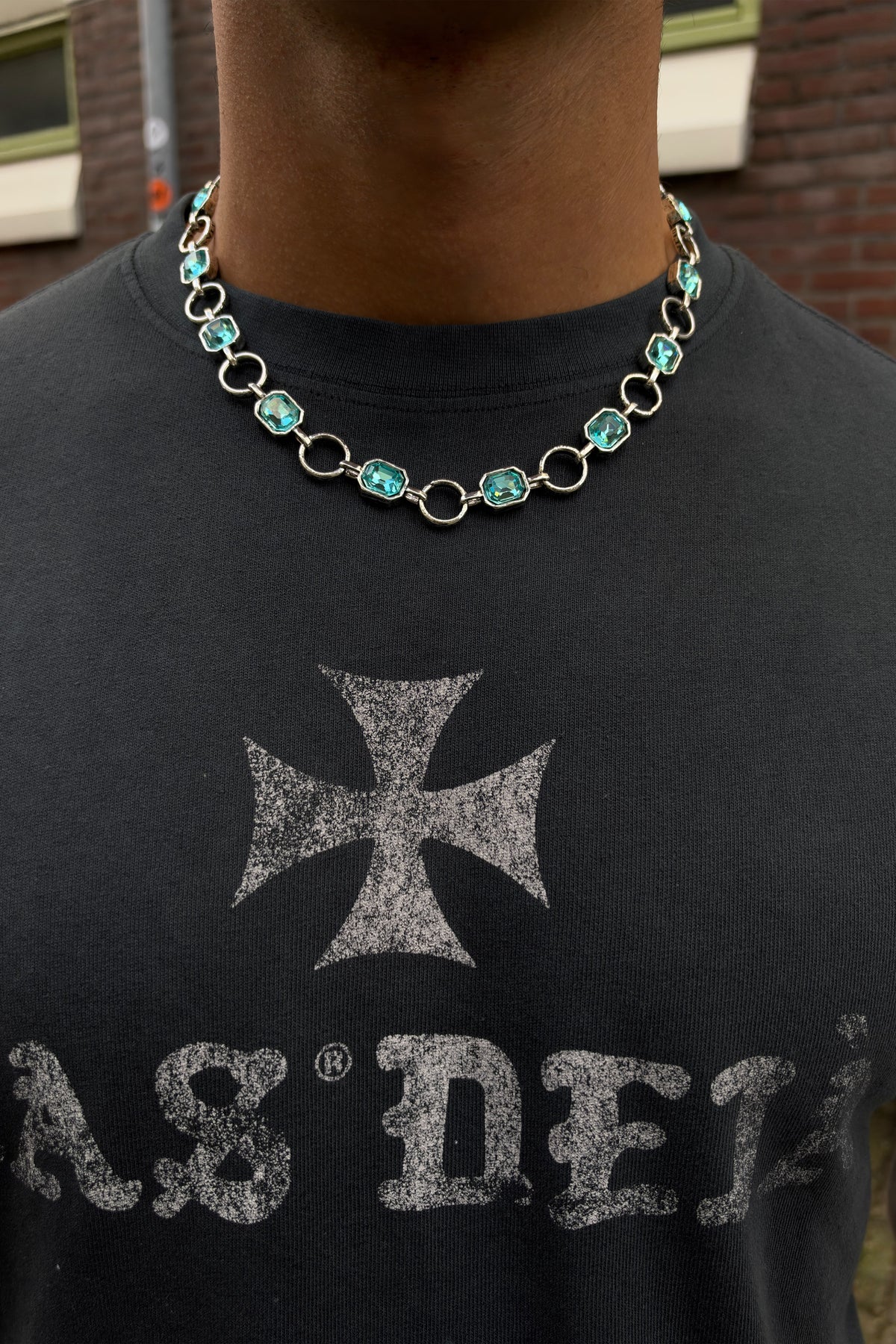 CATALINA NECKLACE AQUAMARINE