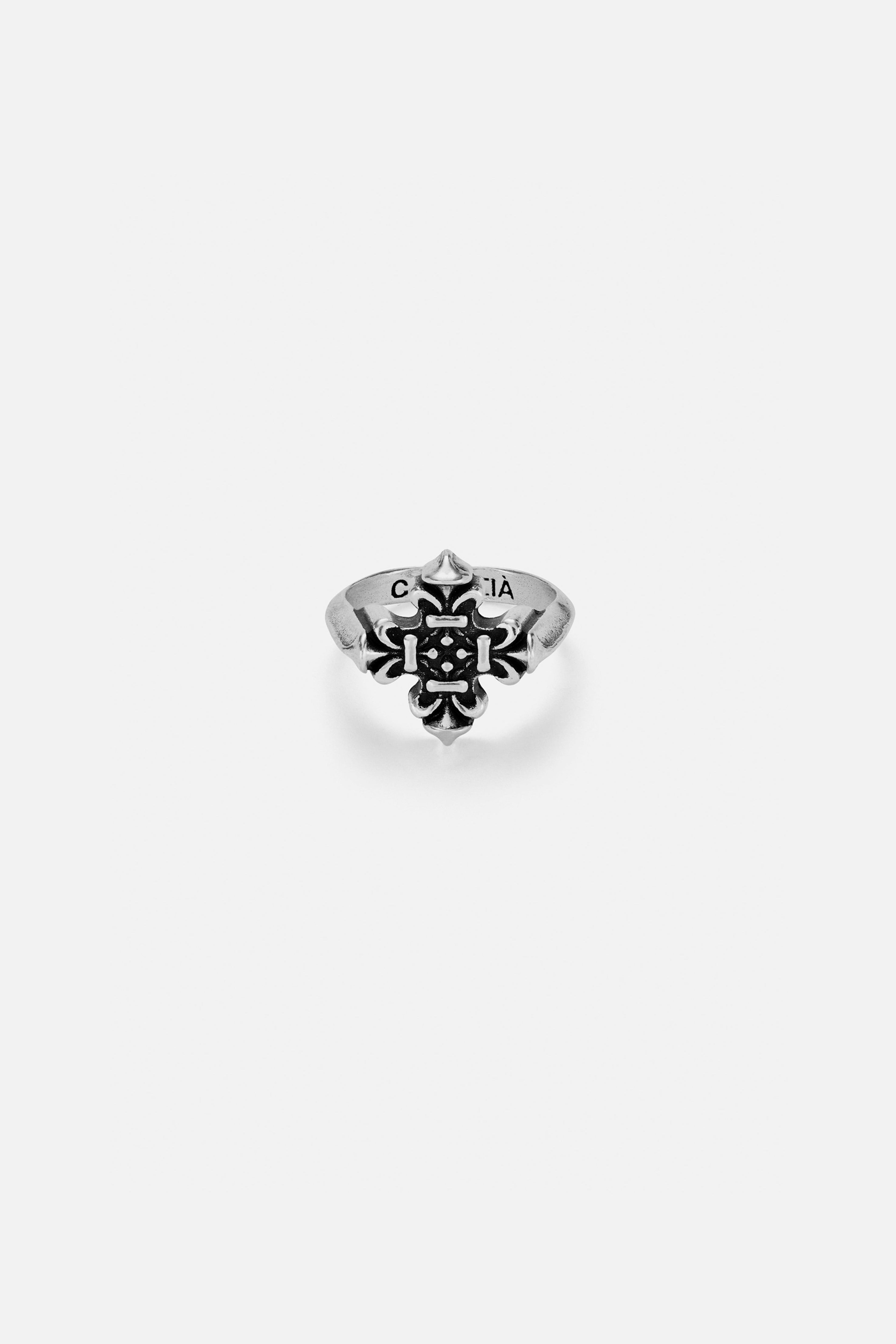 Pecado Ring — Silver, handcrafted in Spain