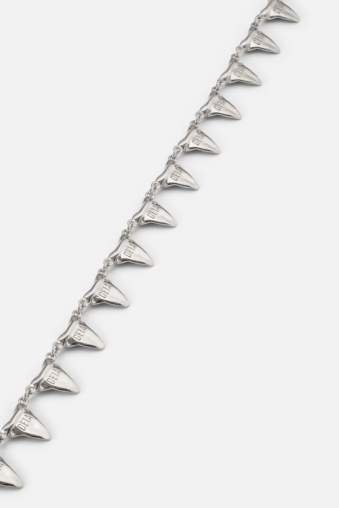 MAKO Silver Necklace — 925 silver shark tooth pendant, handcrafted in Spain