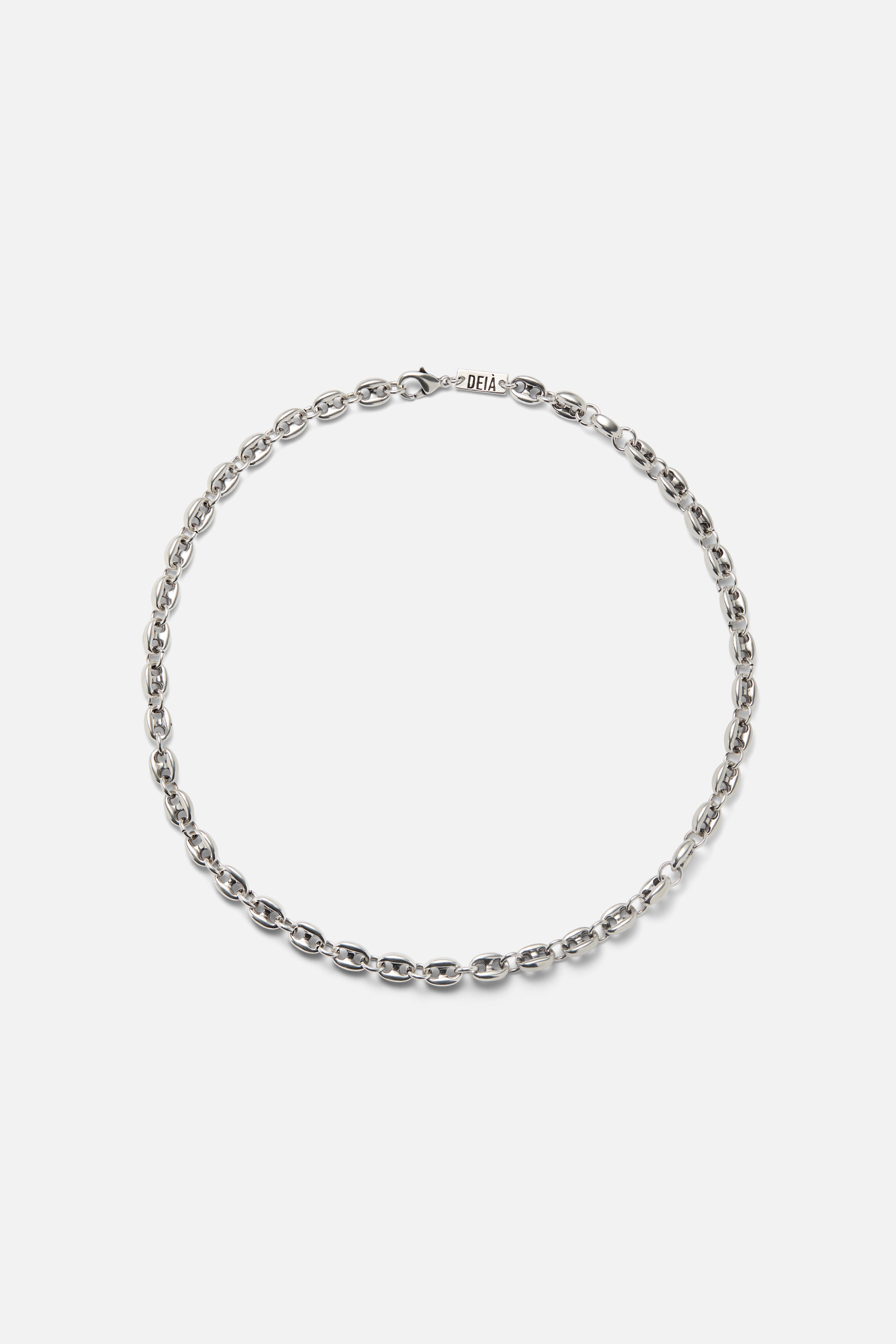 Anaga Necklace — Silver, handcrafted in Spain