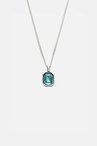 SA PEDRA NECKLACE AQUAMARINE