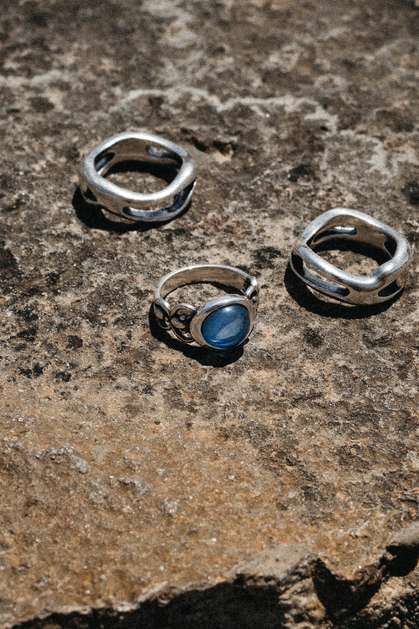 Azul Poniente Ring — Silver, handcrafted in Spain
