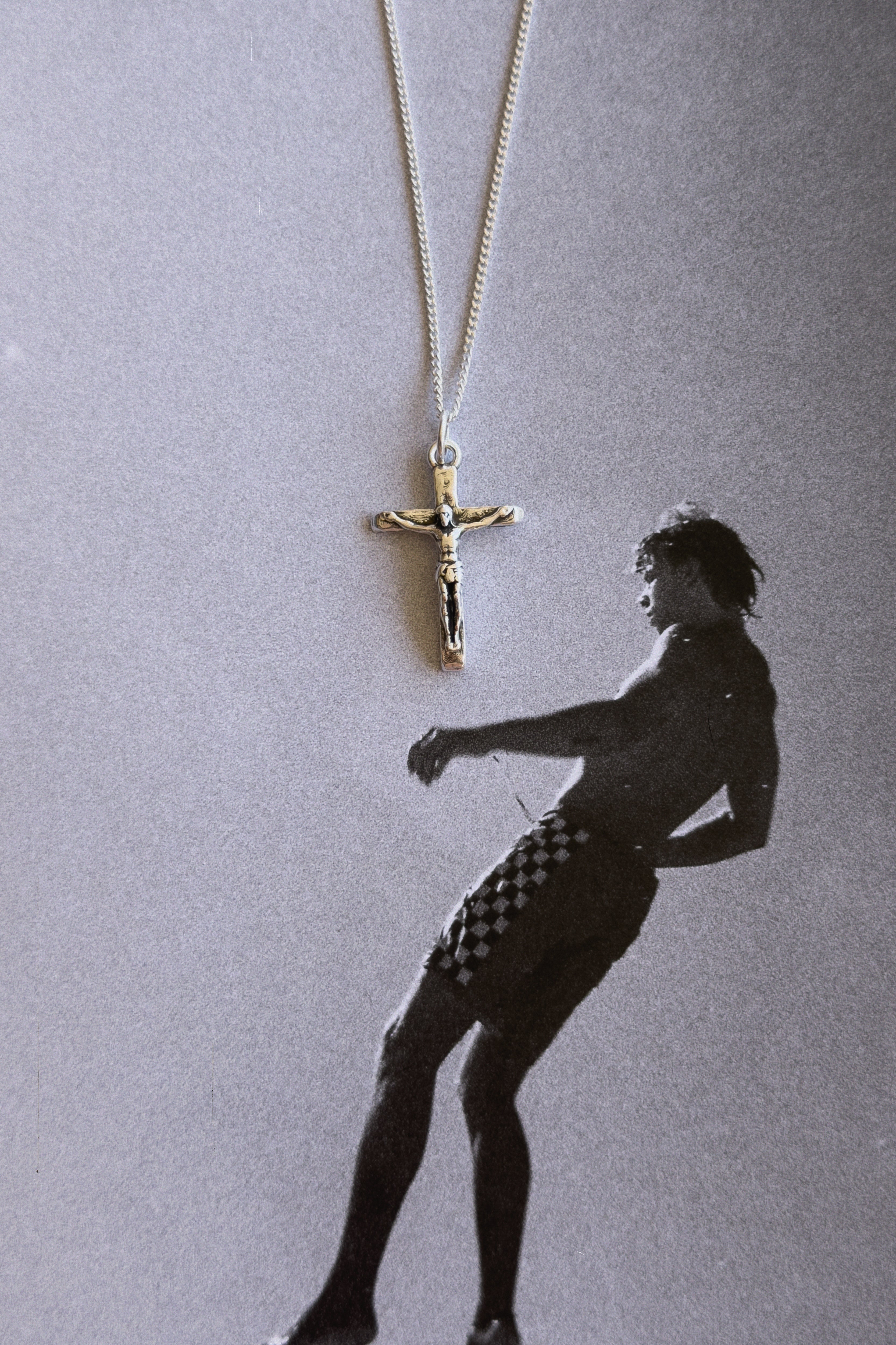 Cristo Necklace — Silver, handcrafted in Spain