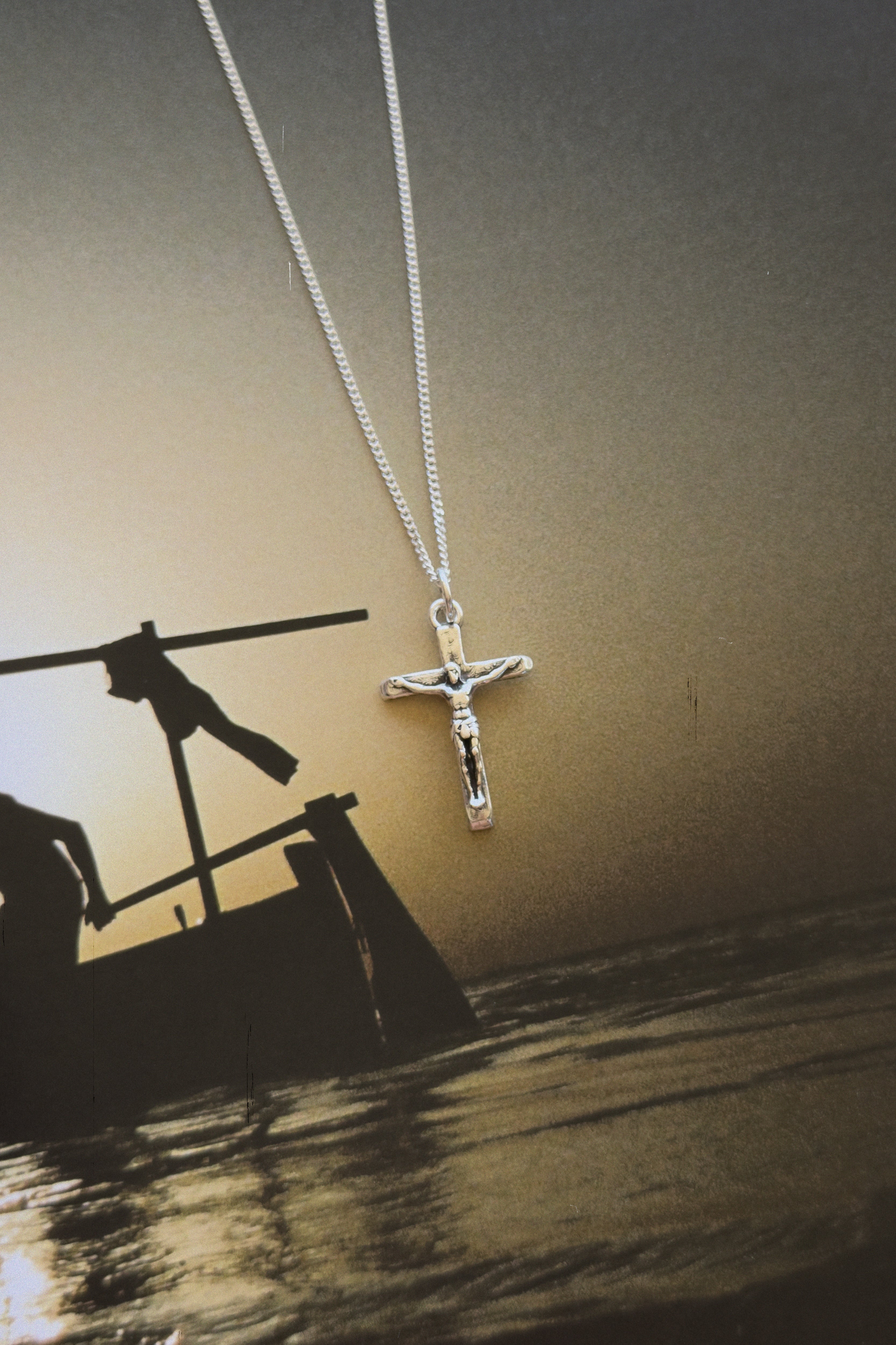 Cristo Necklace — Silver, handcrafted in Spain