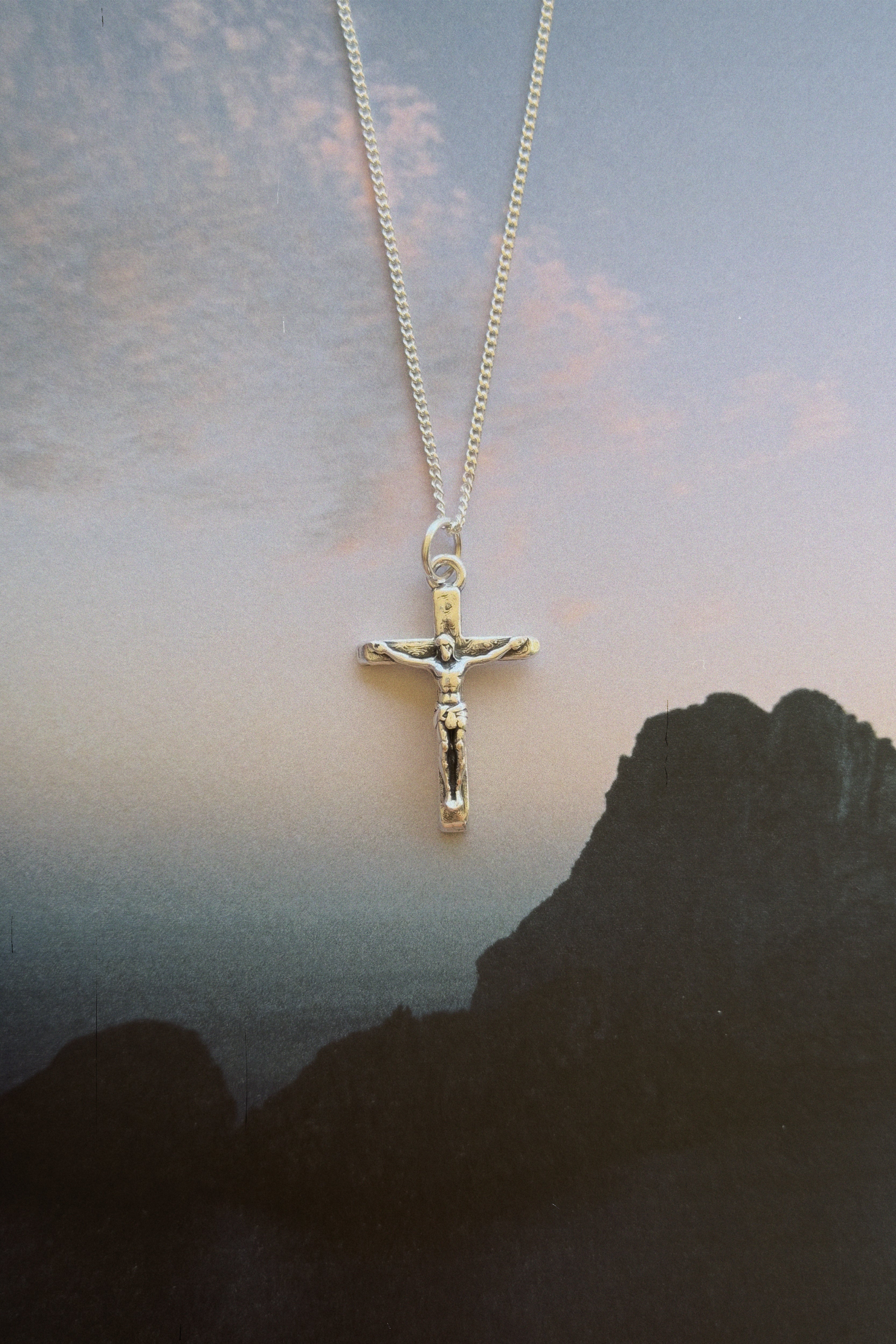 Cristo Necklace — Silver, handcrafted in Spain