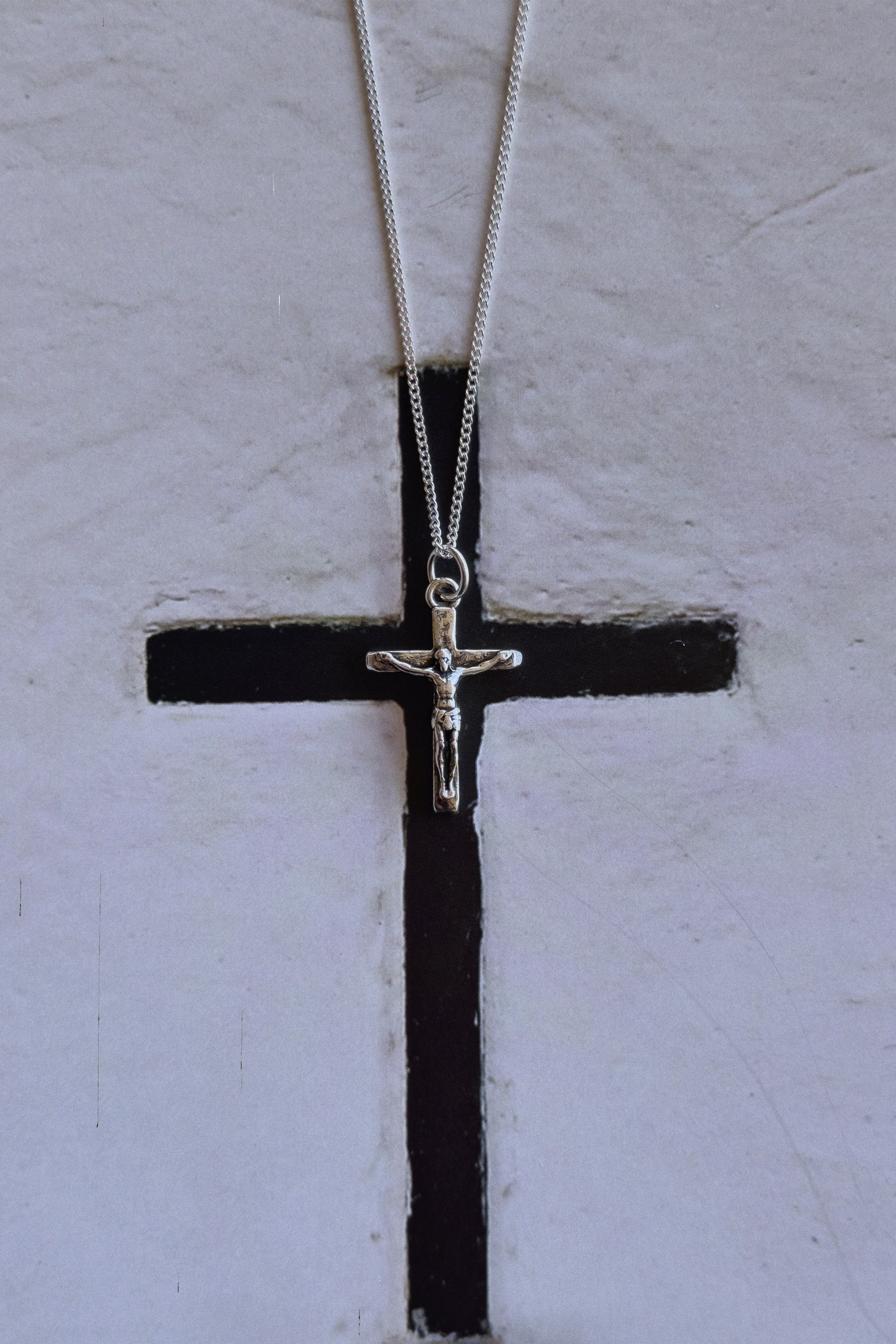 Cristo Necklace — Silver, handcrafted in Spain