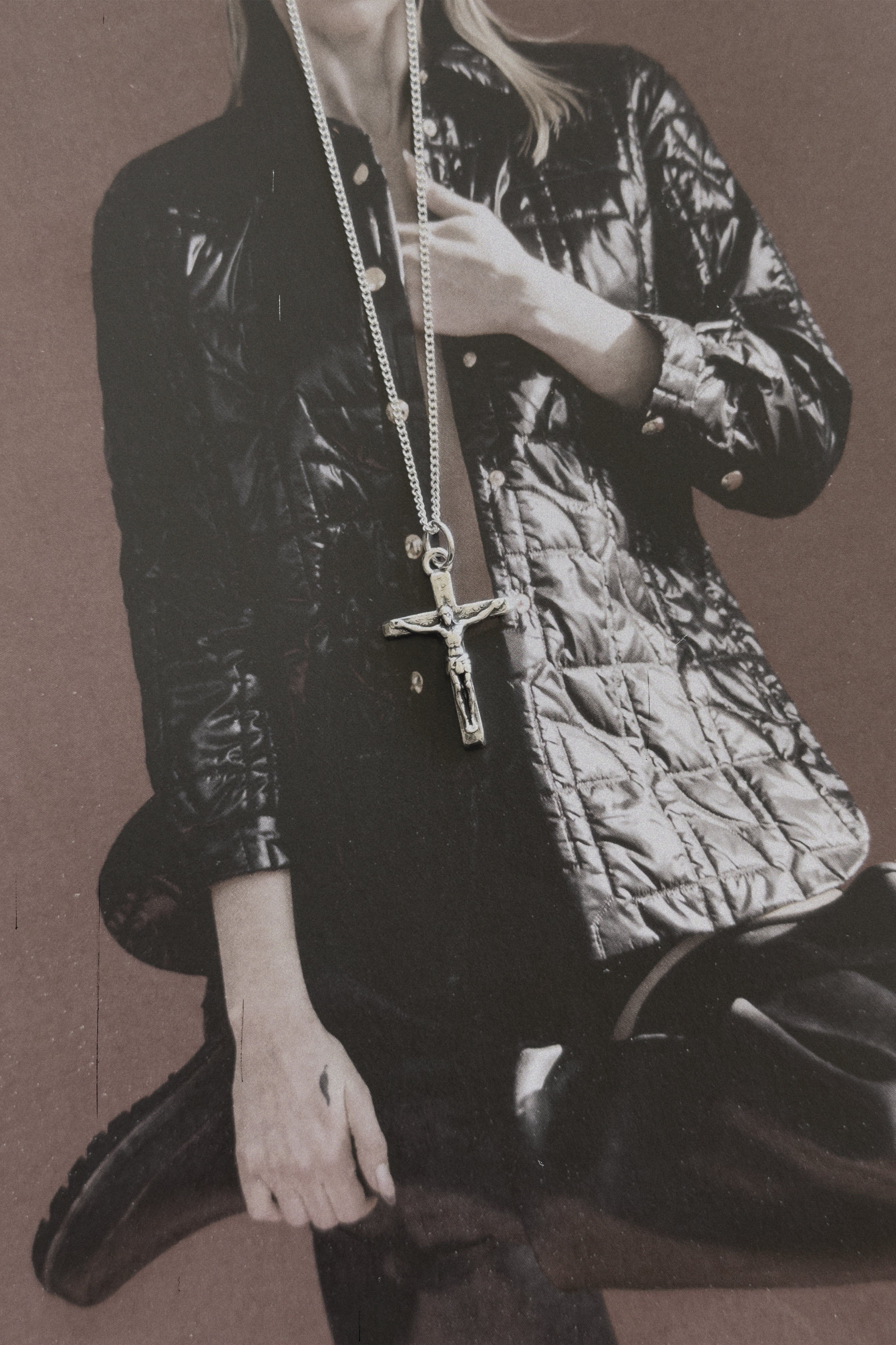 Cristo Necklace — Silver, handcrafted in Spain