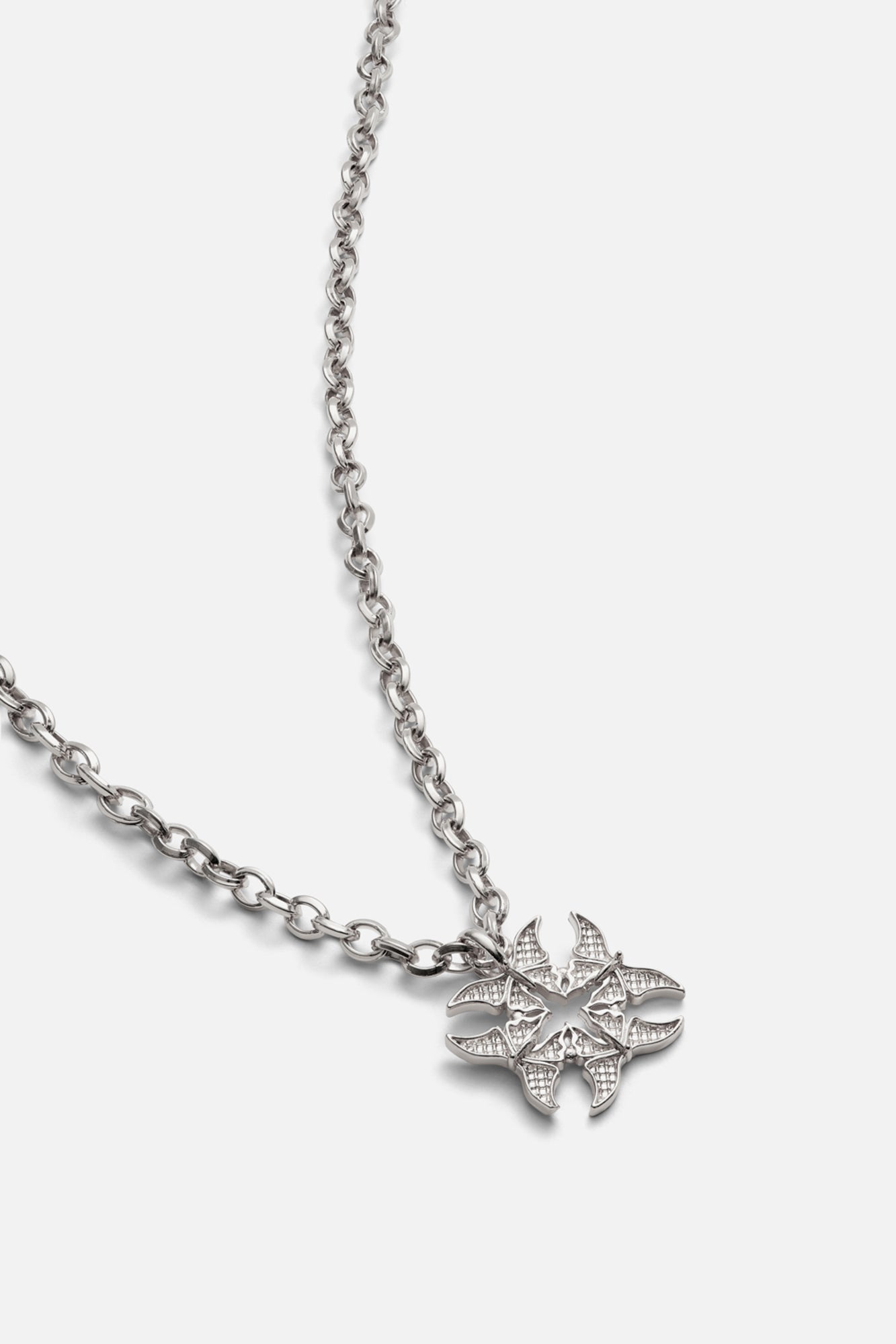 Lacrima Necklace — Silver, handcrafted in Spain