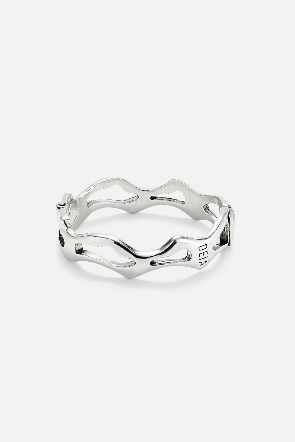 Lava Bracelet — Silver, handcrafted in Spain