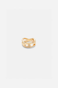 Lava Ring — Gold, handcrafted in Spain