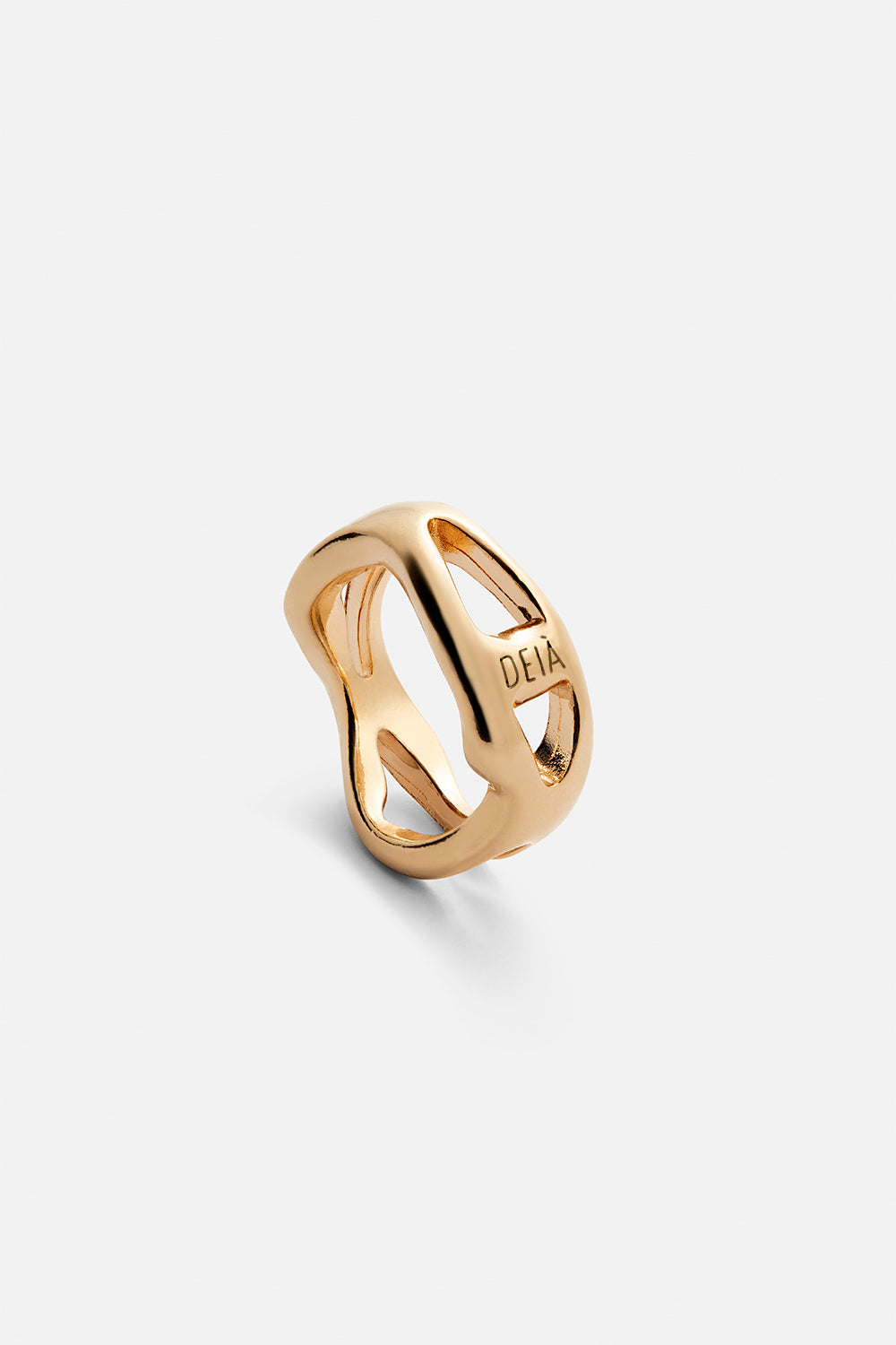 Lava Ring — Gold, handcrafted in Spain