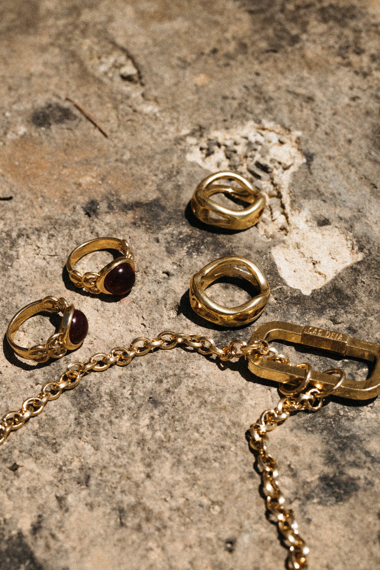 Lava Ring — Gold, handcrafted in Spain