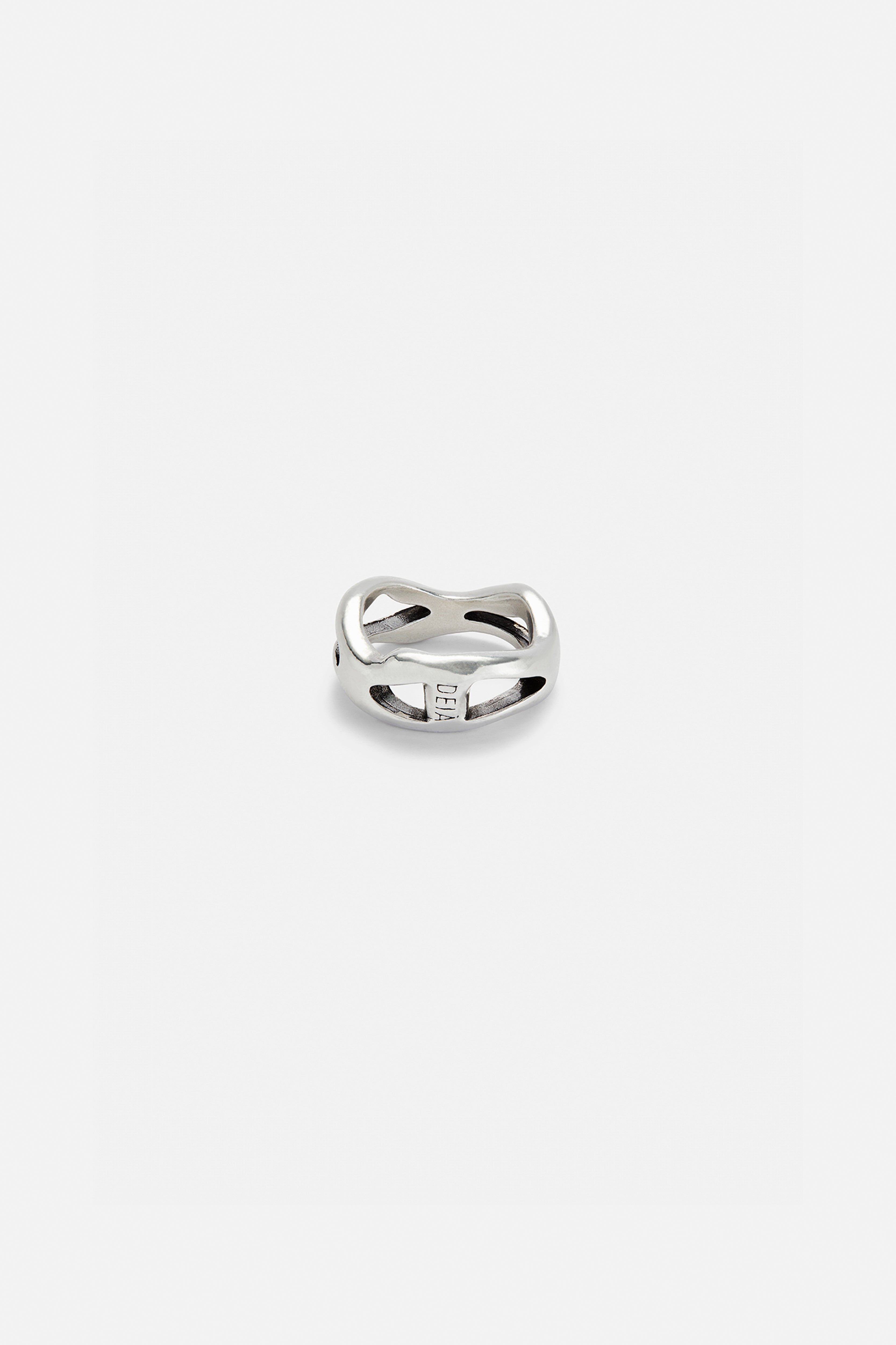 Lava Ring — Silver, handcrafted in Spain