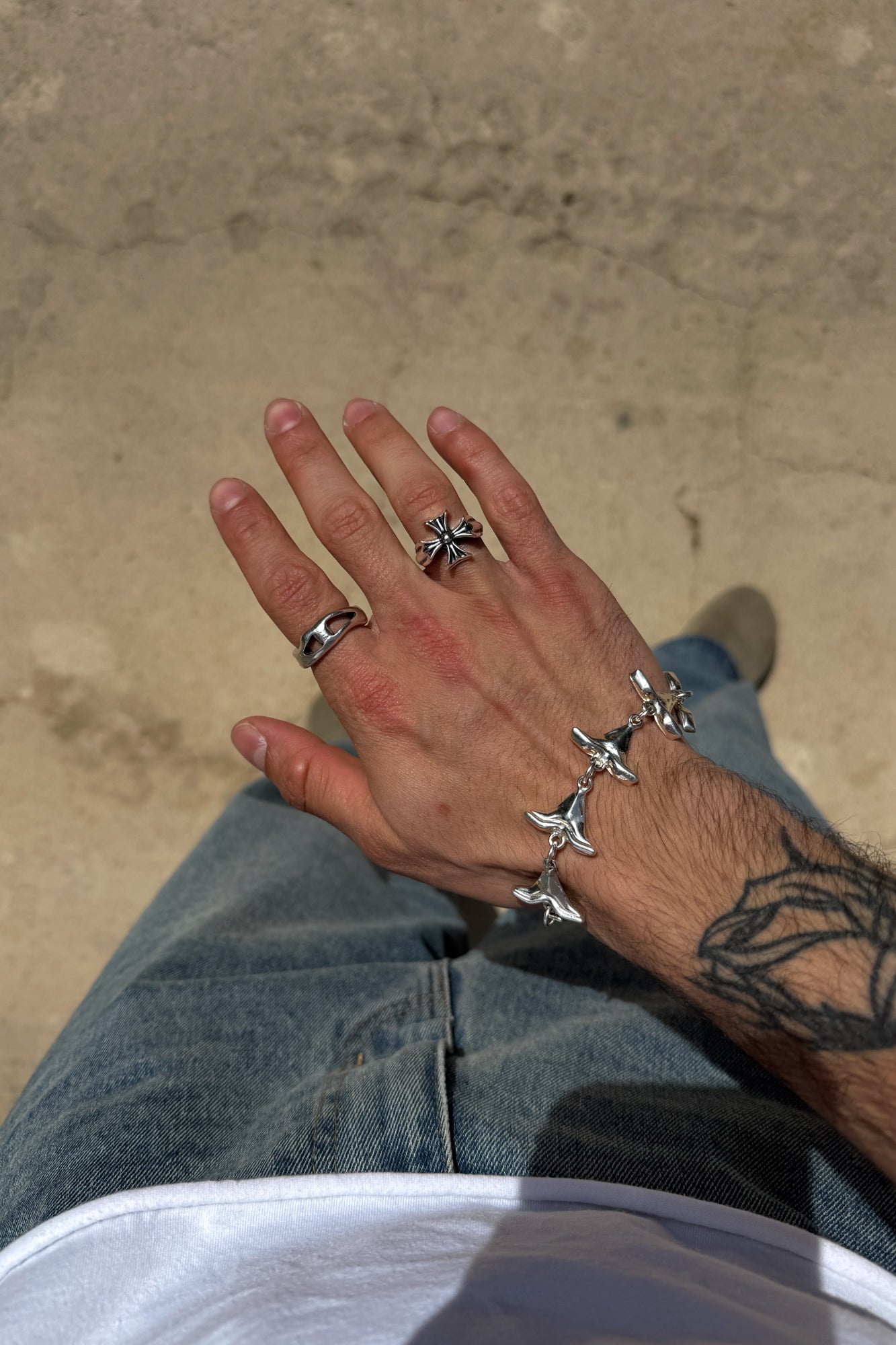 Lava Ring — Silver, handcrafted in Spain