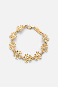 Les Fleurs Bracelet — Gold, handcrafted in Spain