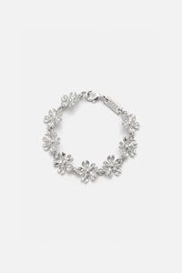 Les Fleurs Bracelet — Silver, handcrafted in Spain