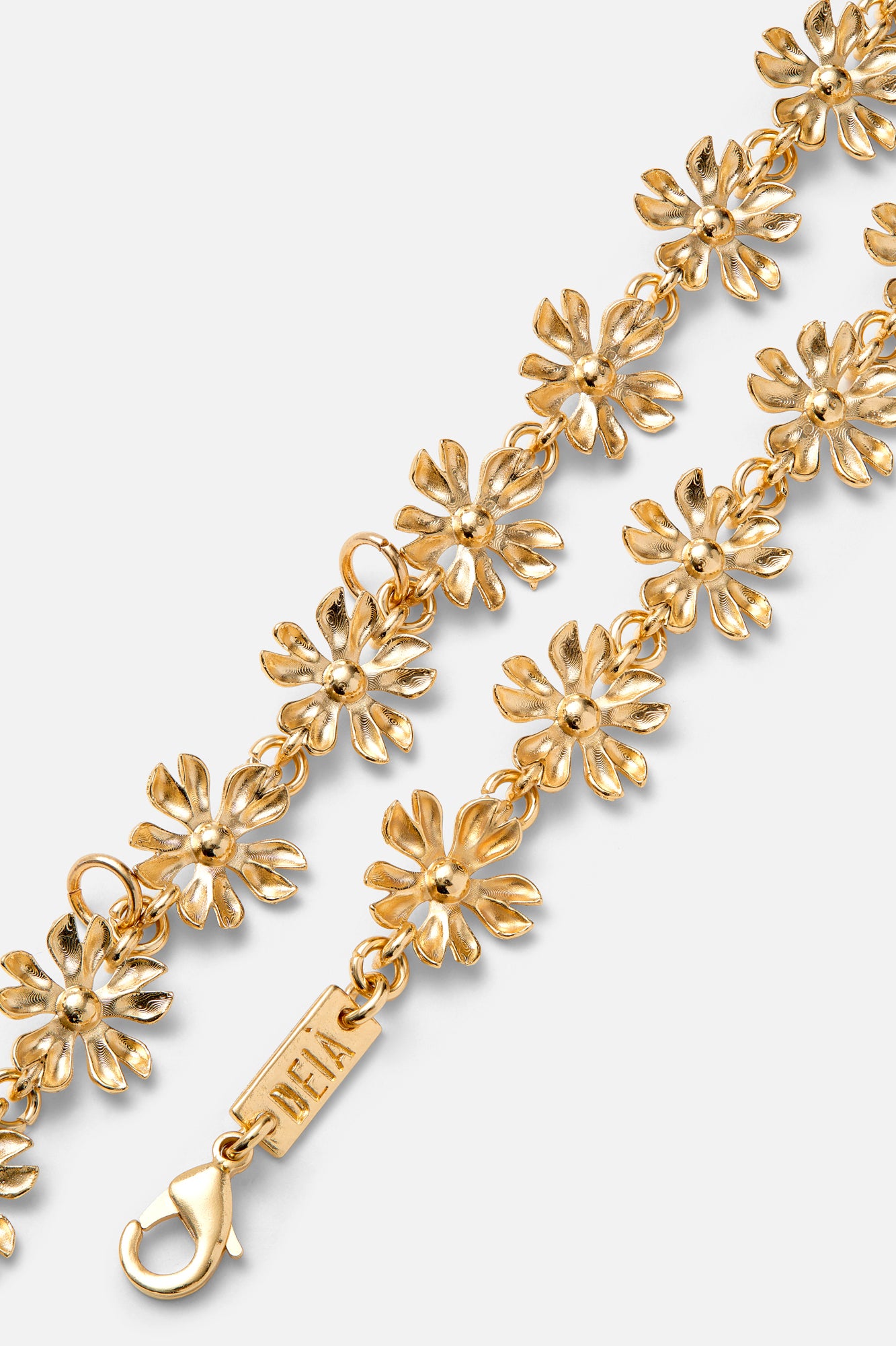 Les Fleurs Necklace — Gold, handcrafted in Spain