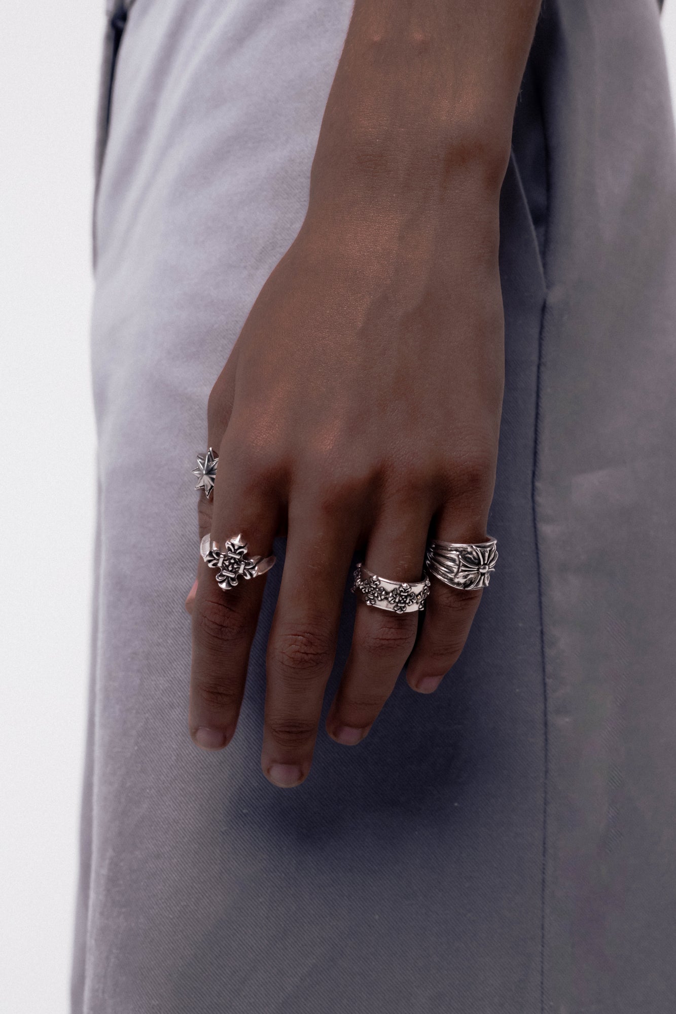 Pecado Ring — Silver, handcrafted in Spain