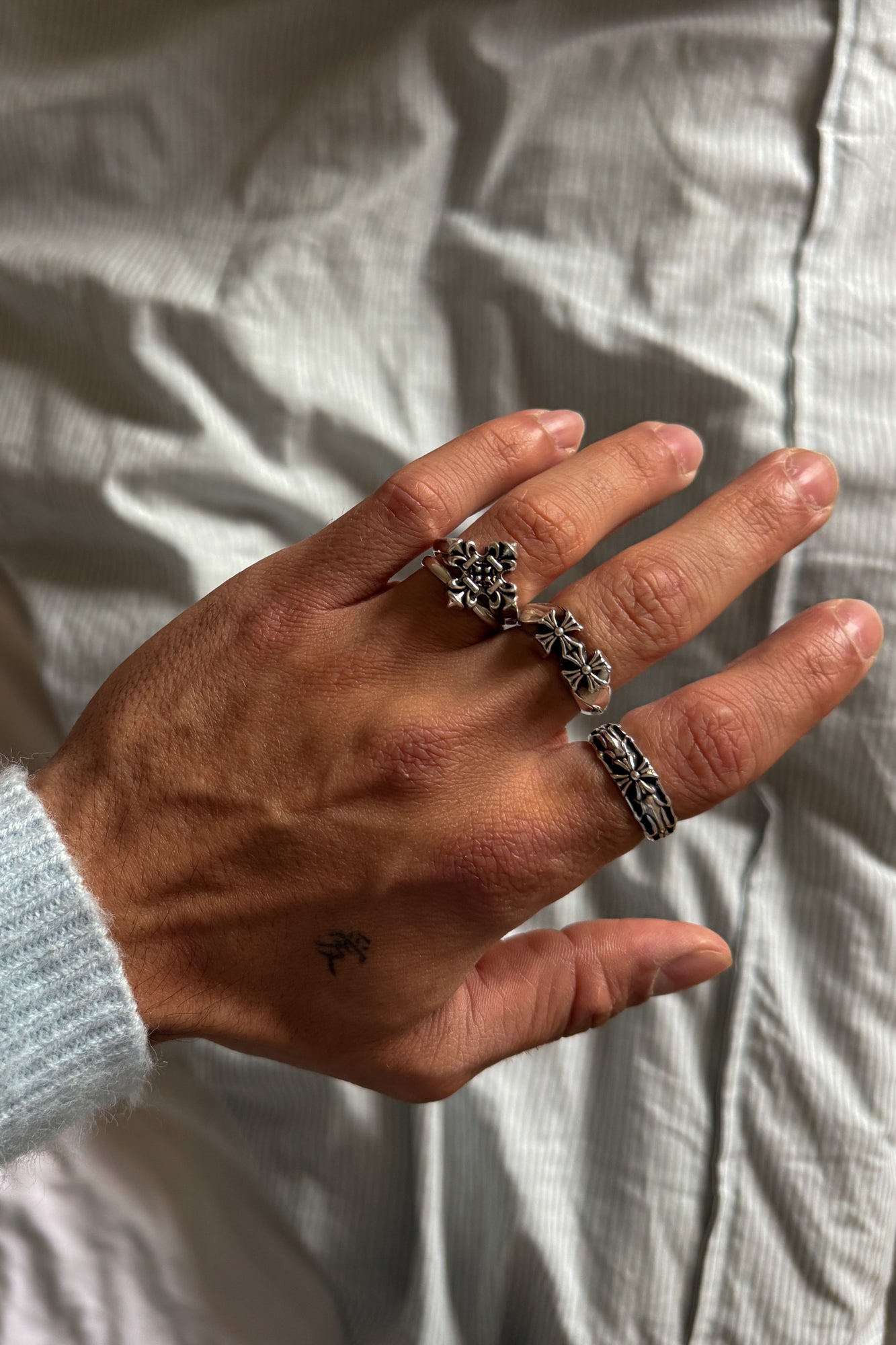 Pecado Ring — Silver, handcrafted in Spain